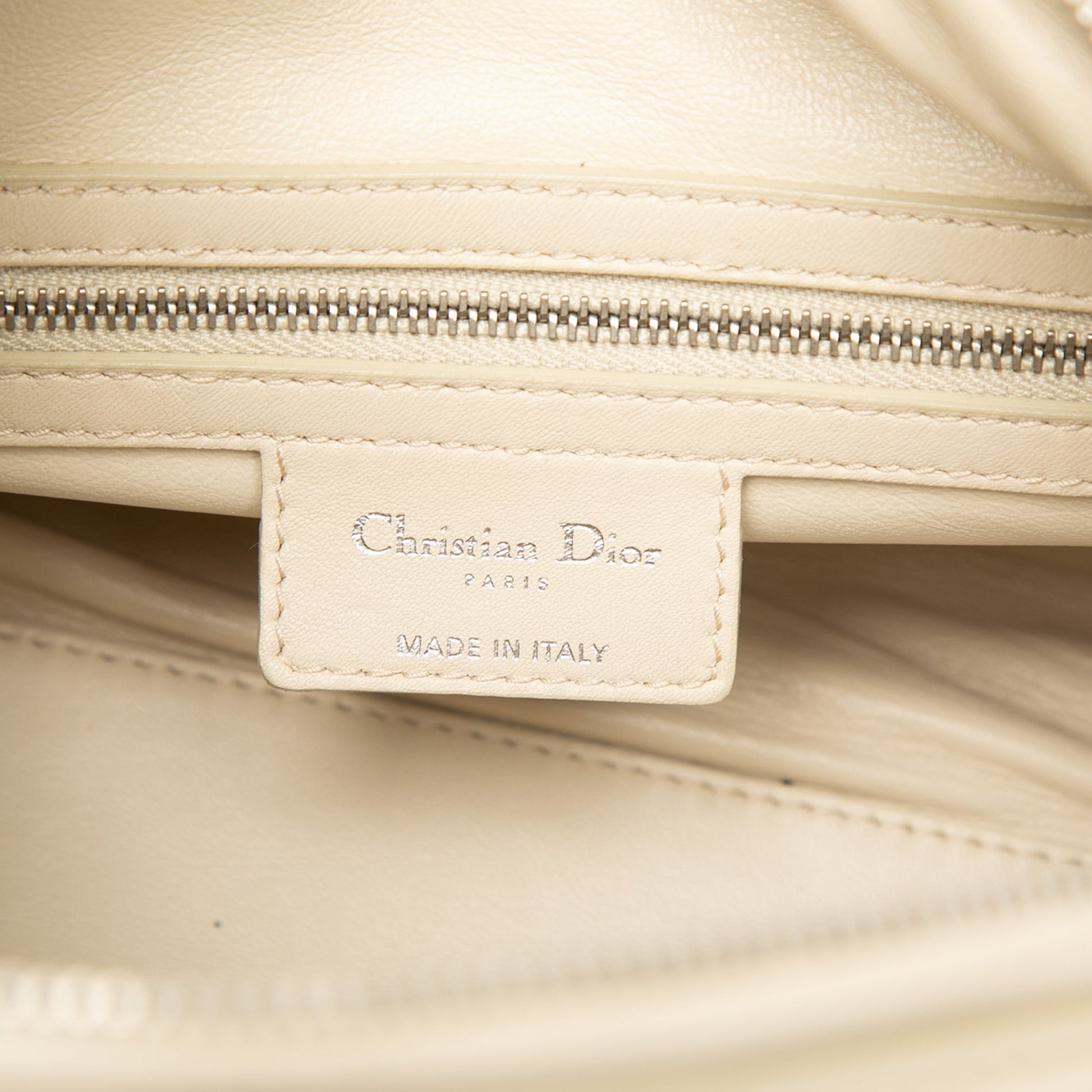 Dior Lambskin Cannage Delices Satchel
