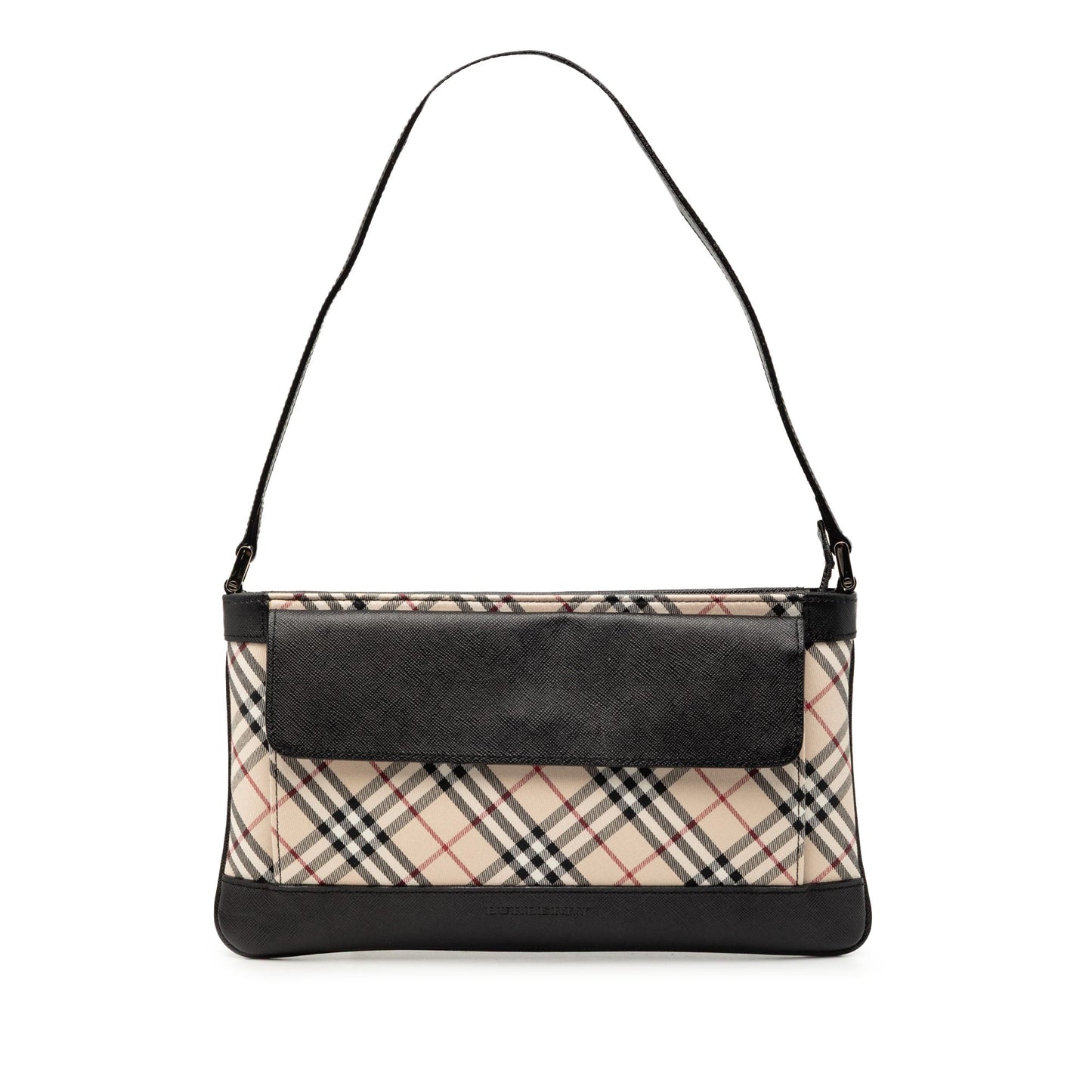 Burberry Nova Check Canvas Shoulder Bag