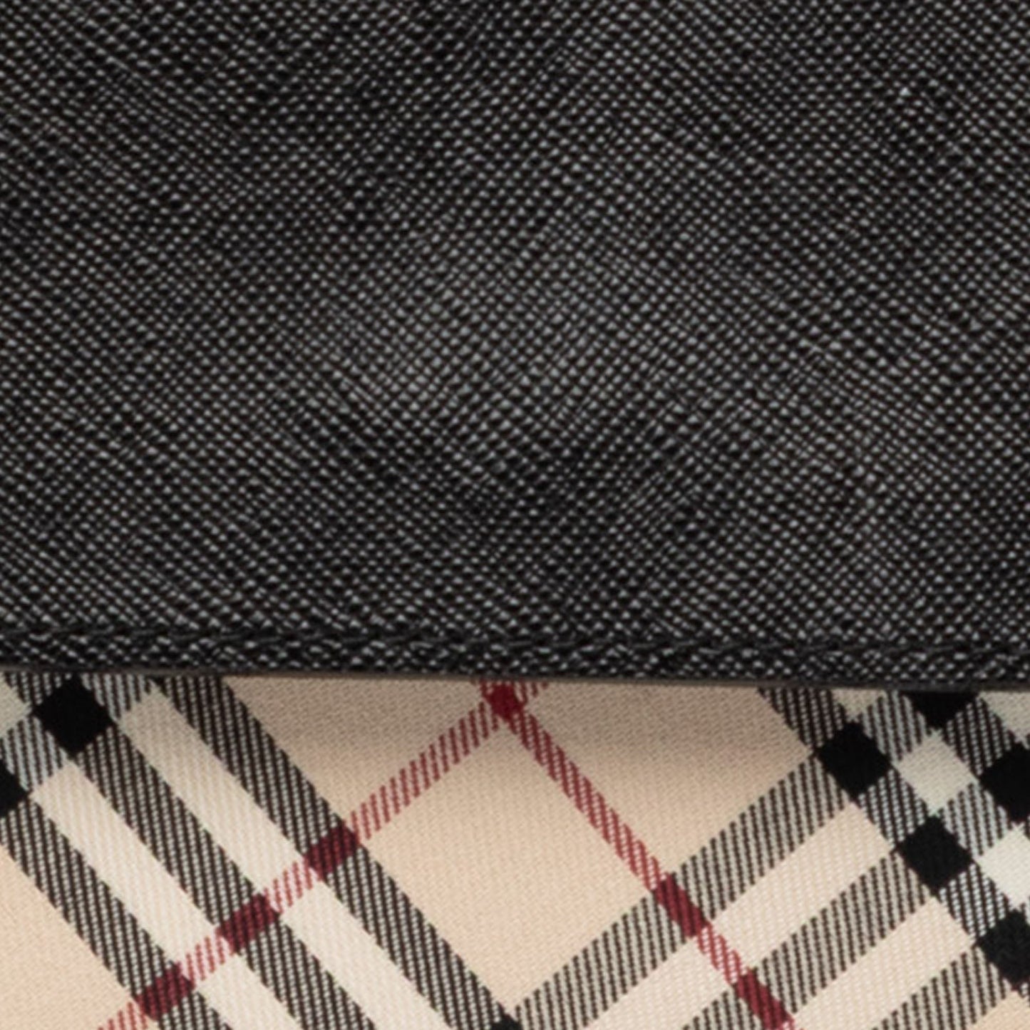 Burberry Nova Check Canvas Shoulder Bag