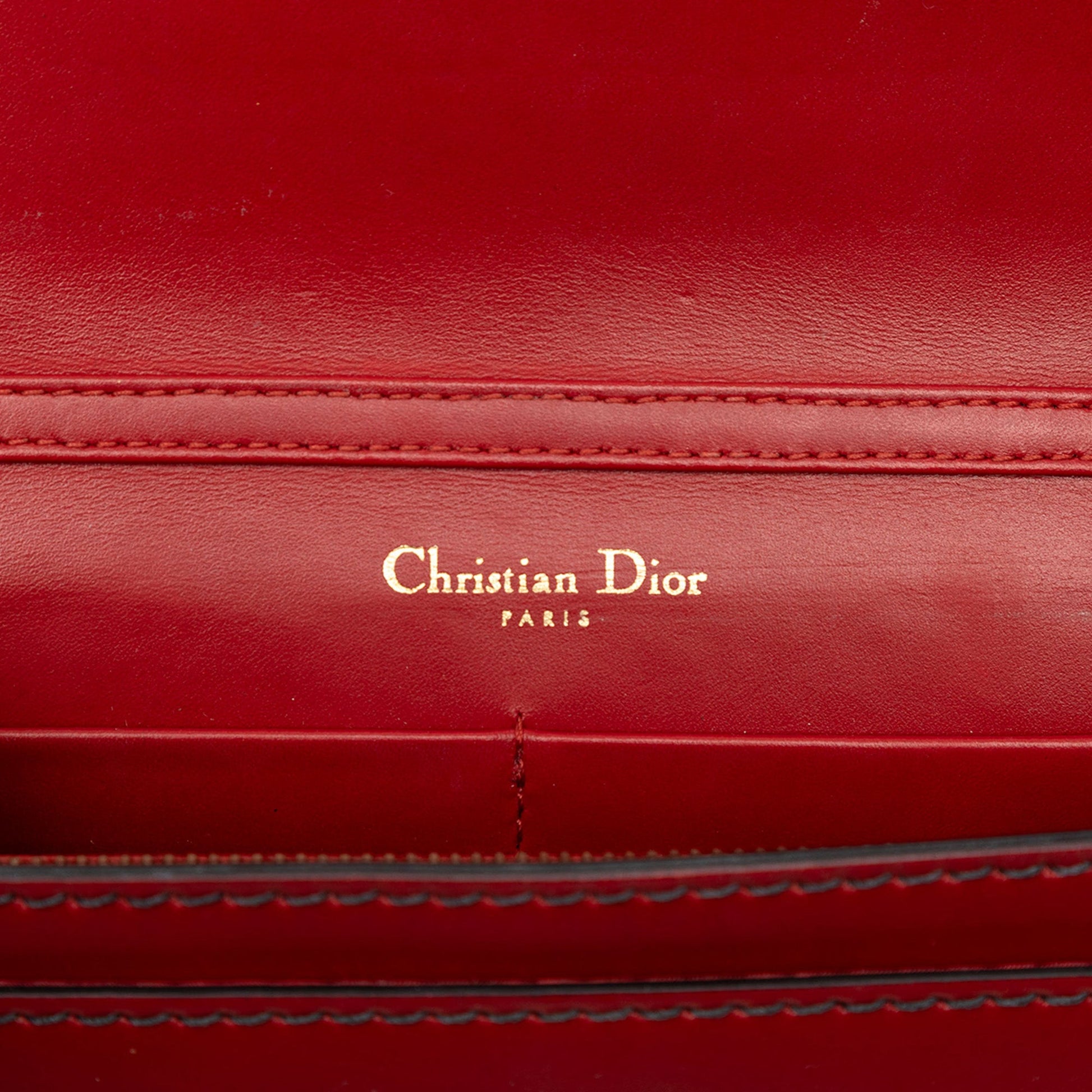 Dior Calfskin J Adior Wallet On Chain