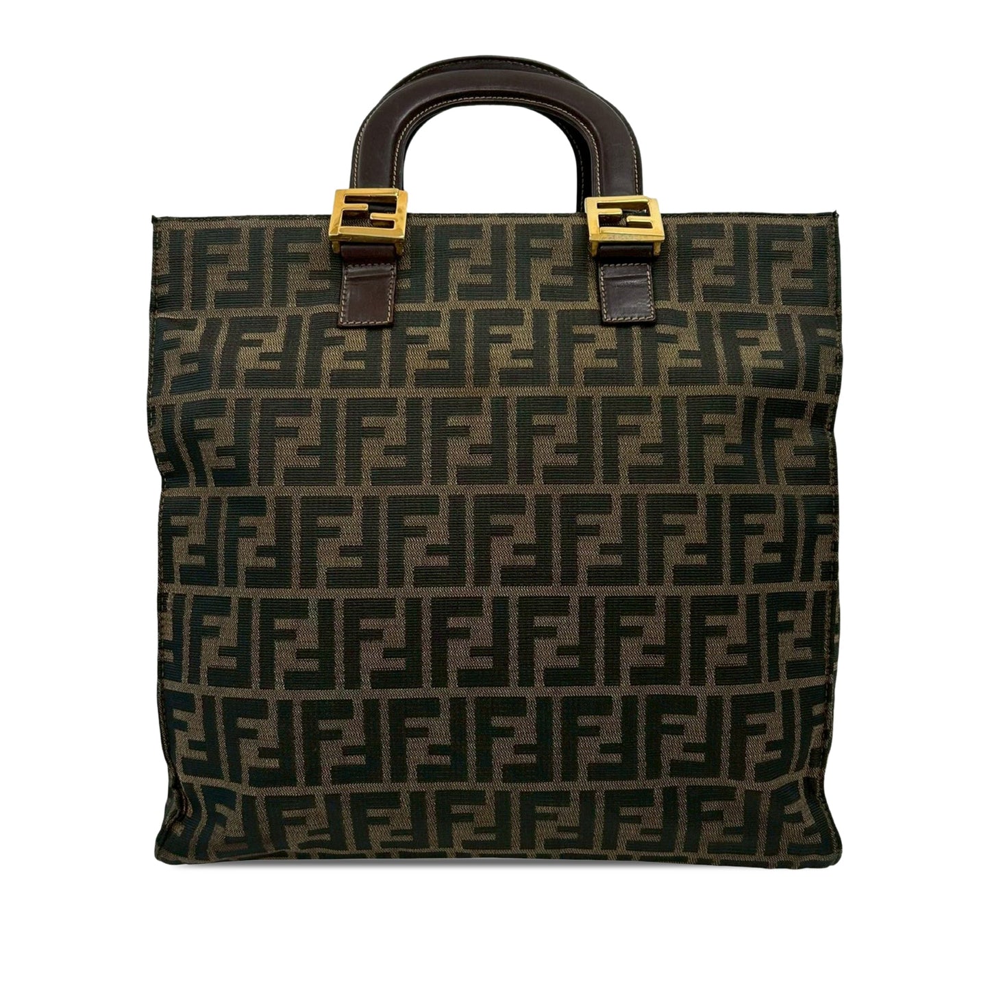 Fendi Zucca Canvas Twins Tote