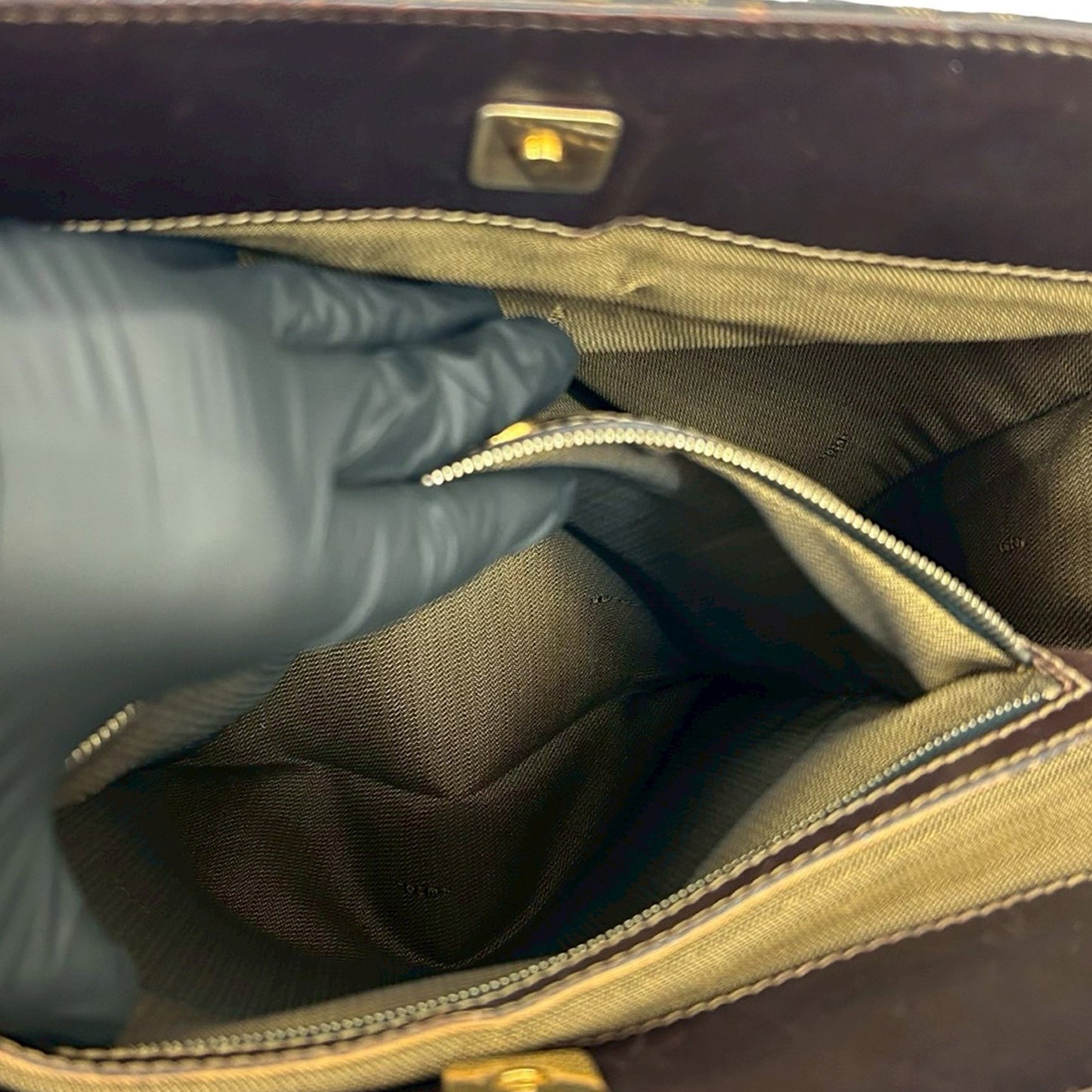 Fendi Zucca Canvas Twins Tote