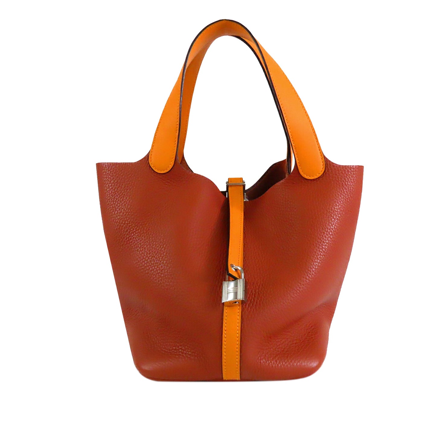 Hermès Bicolor Clemence and Swift Picotin Lock 22