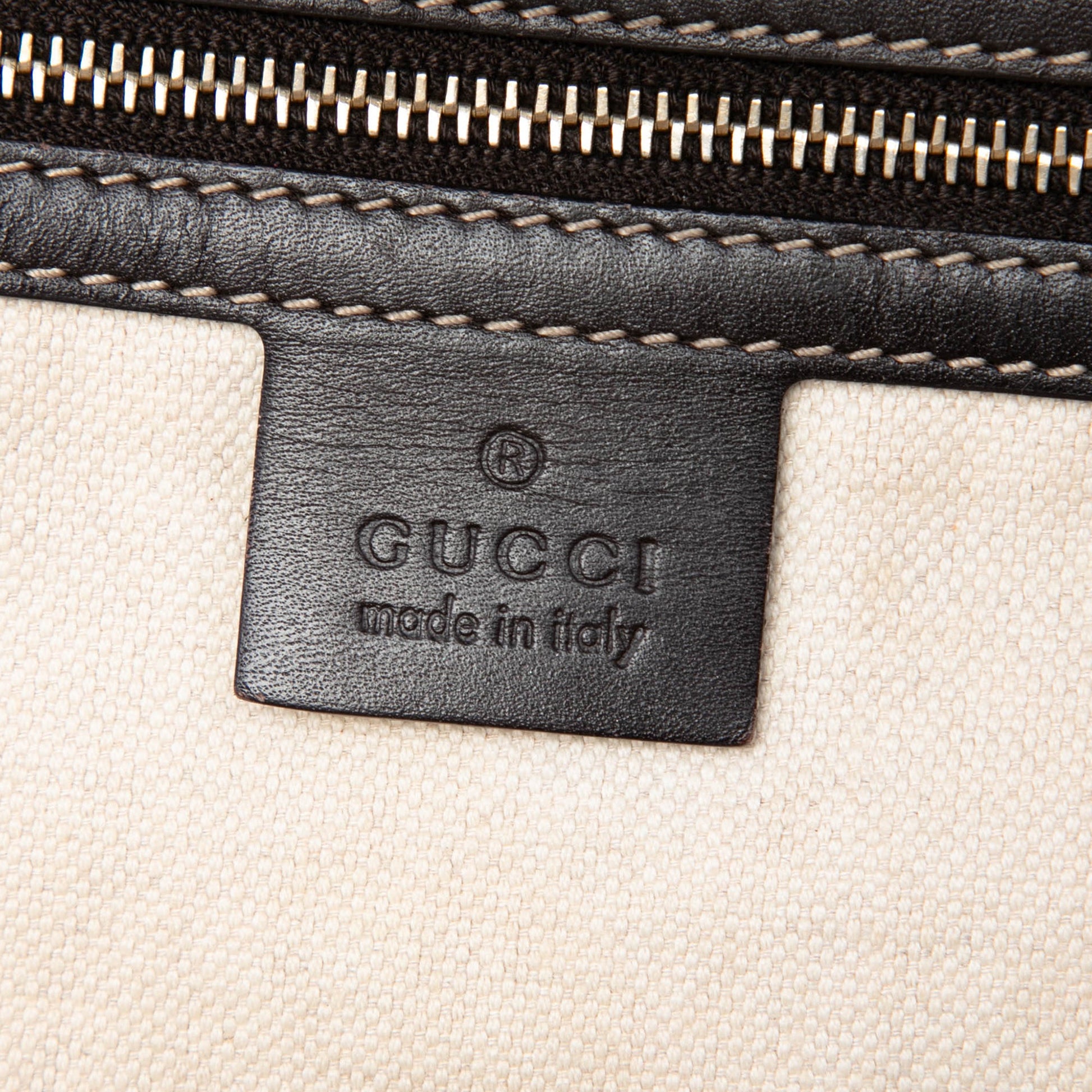 Gucci GG Canvas Web Mayfair Tote