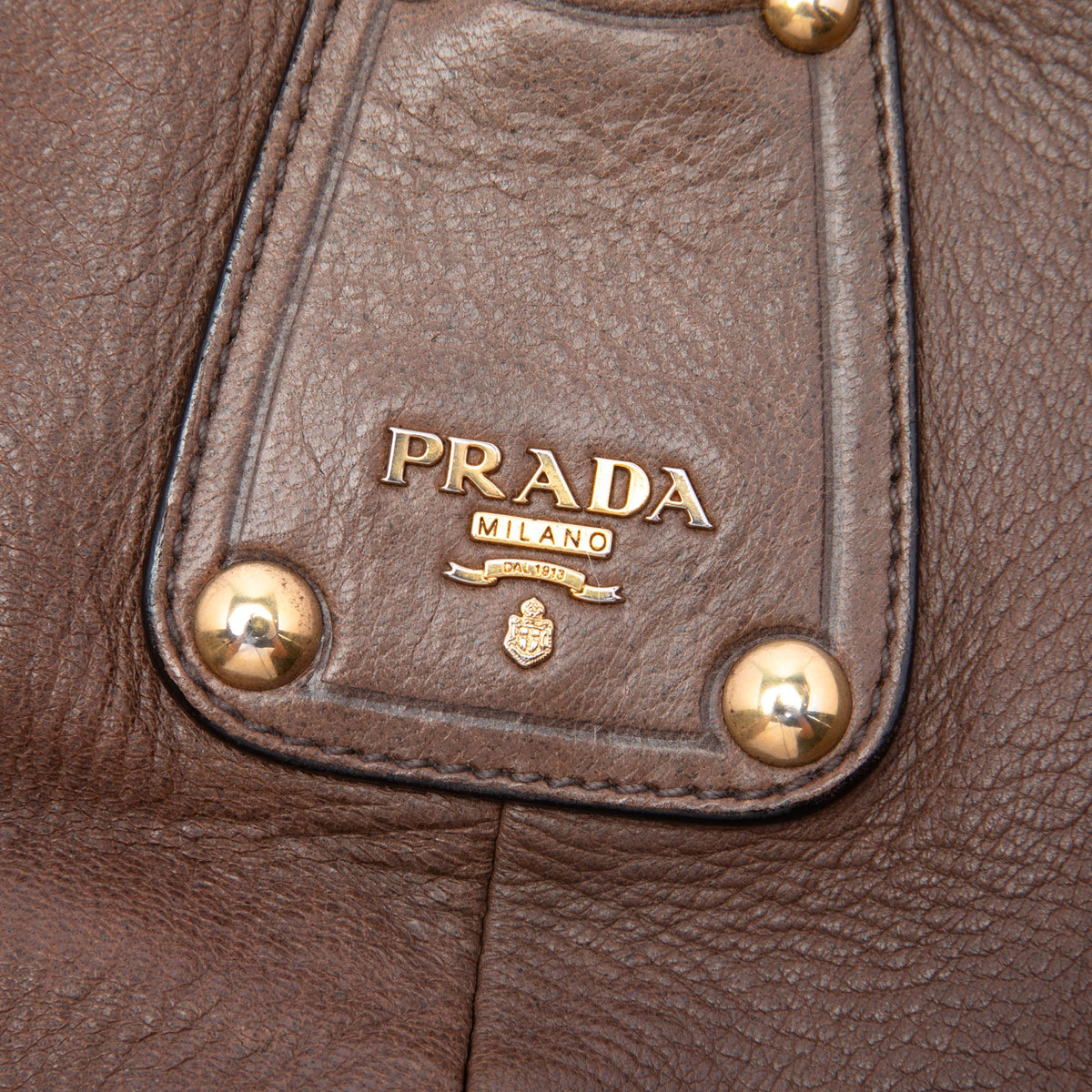 Prada Medium Cervo Shine Tote