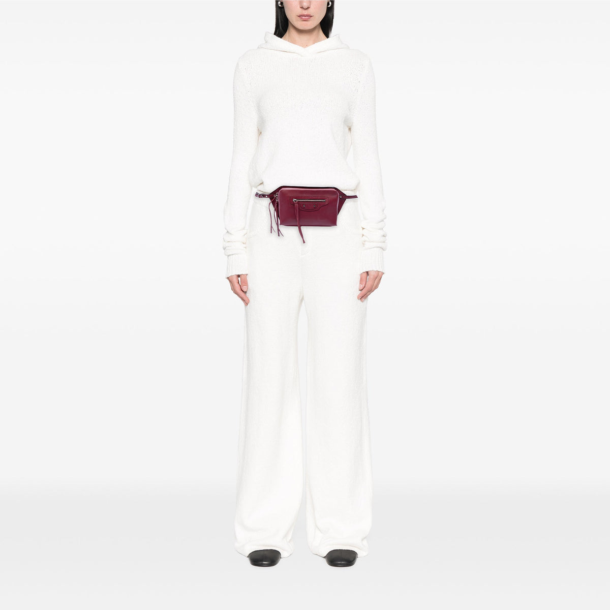 Balenciaga Calfskin Papier Belt Bag