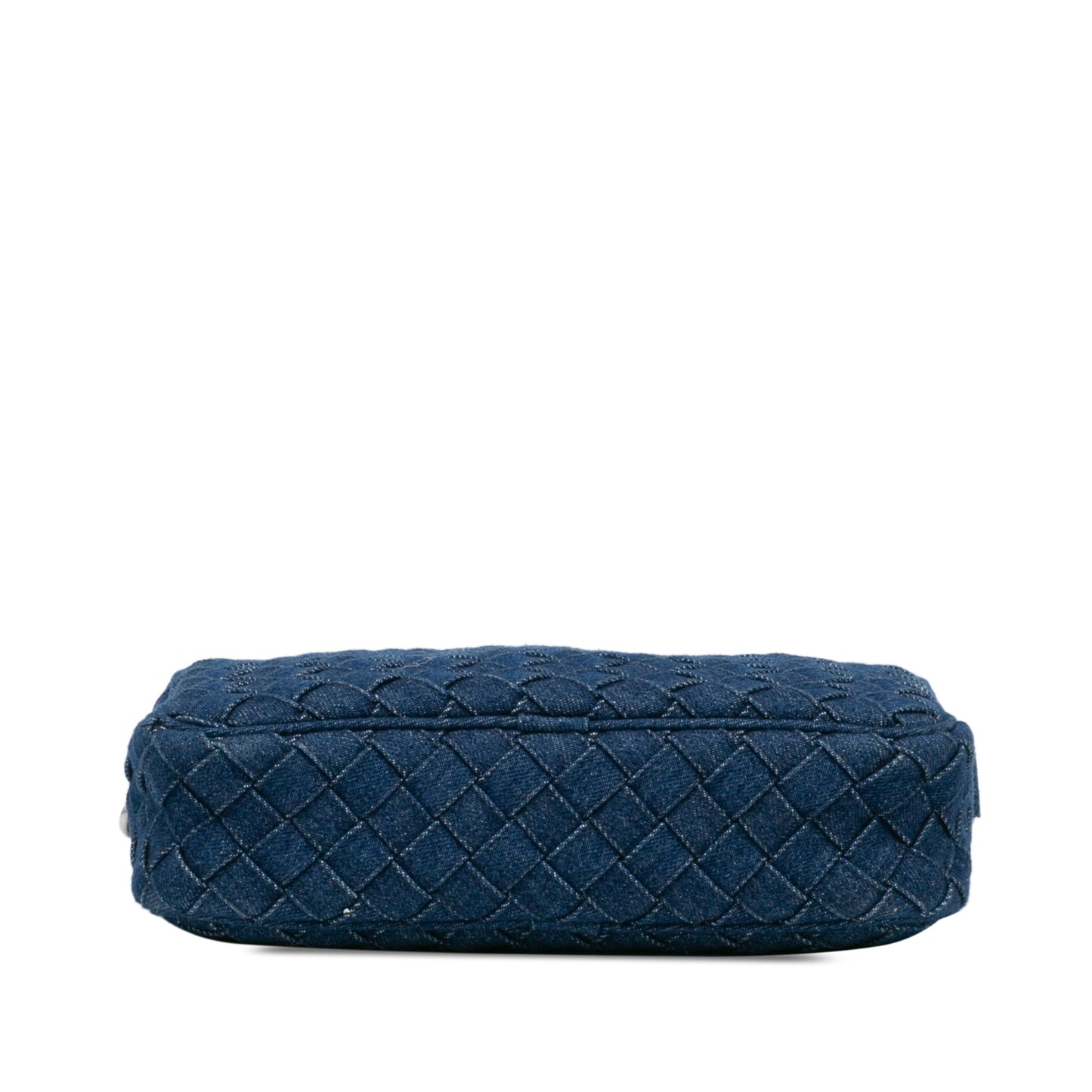 Bottega Veneta Small Denim Intreccio Camera Bag