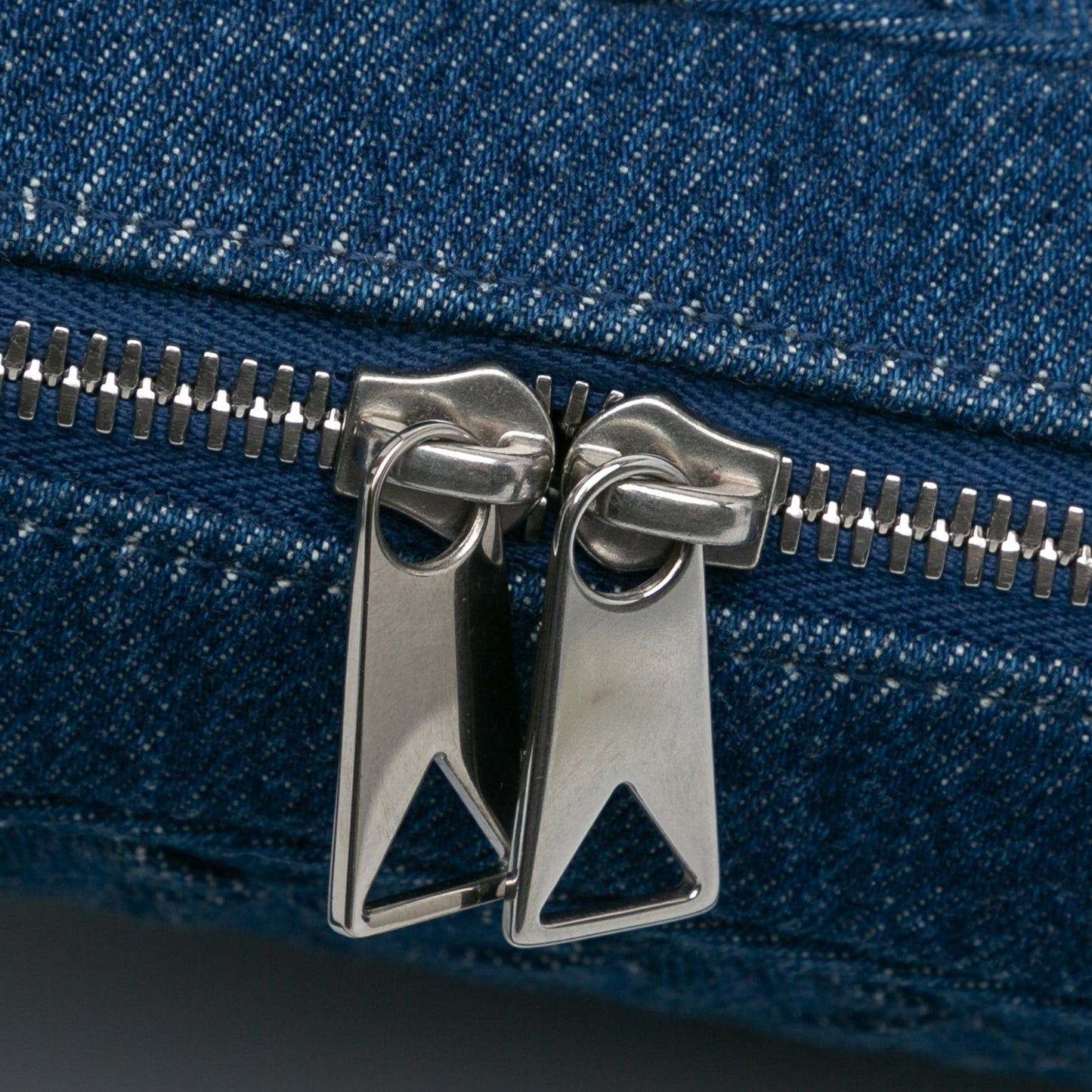 Bottega Veneta Small Denim Intreccio Camera Bag