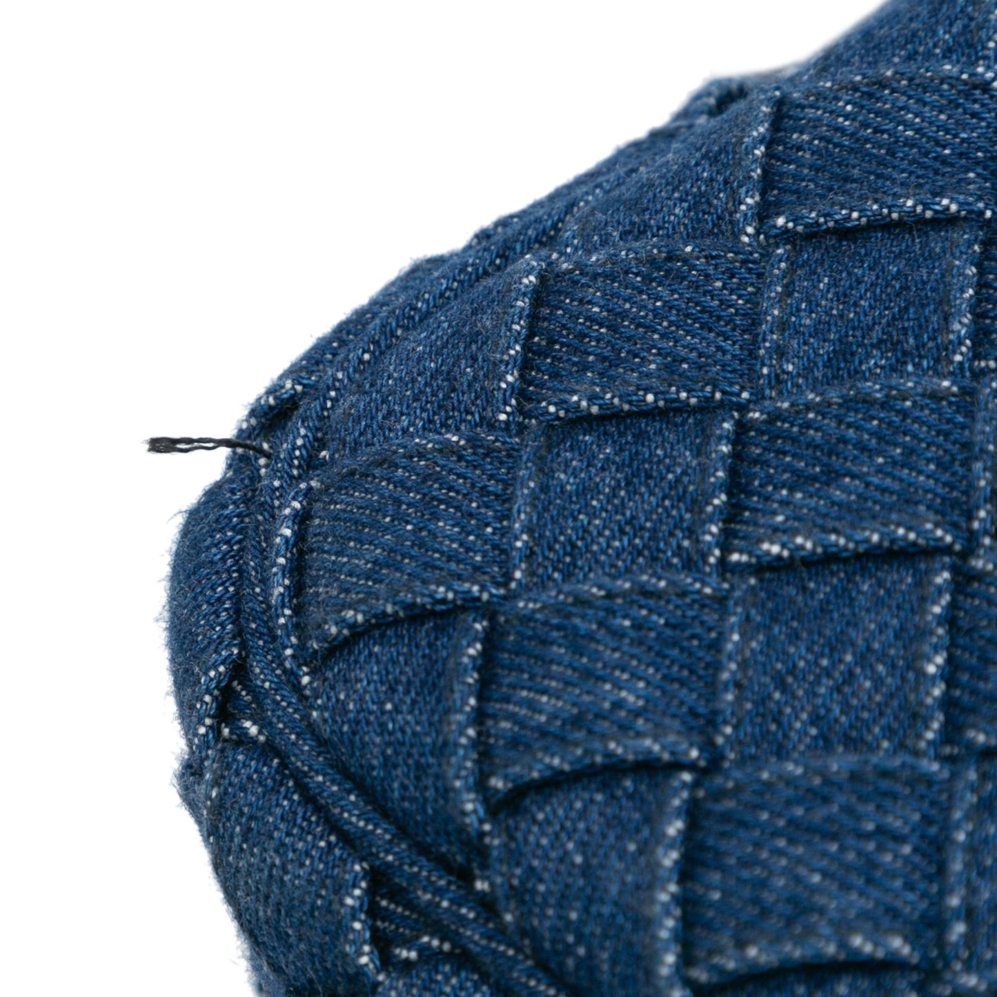 Bottega Veneta Small Denim Intreccio Camera Bag