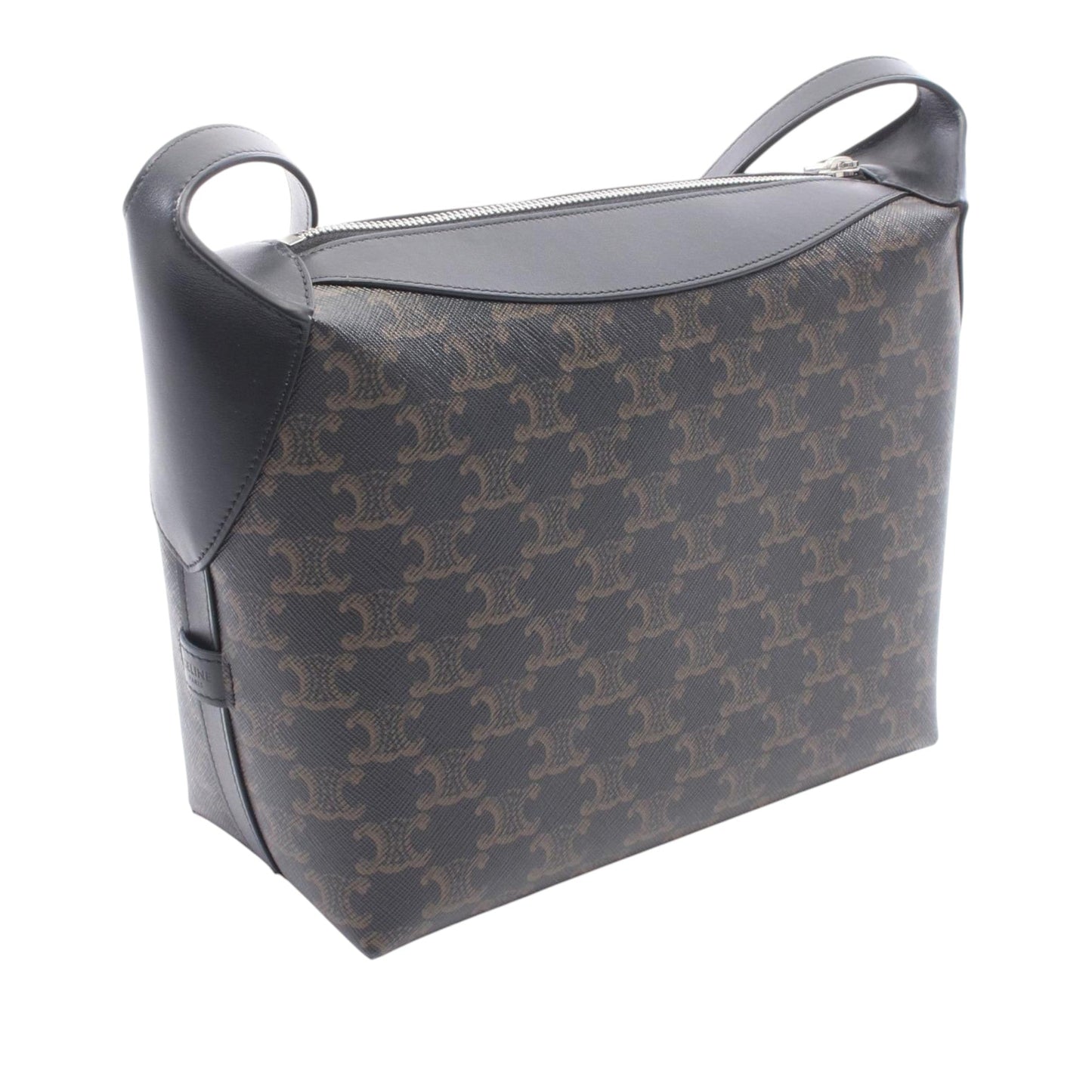 Celine Triomphe Coated Canvas Harry Bag