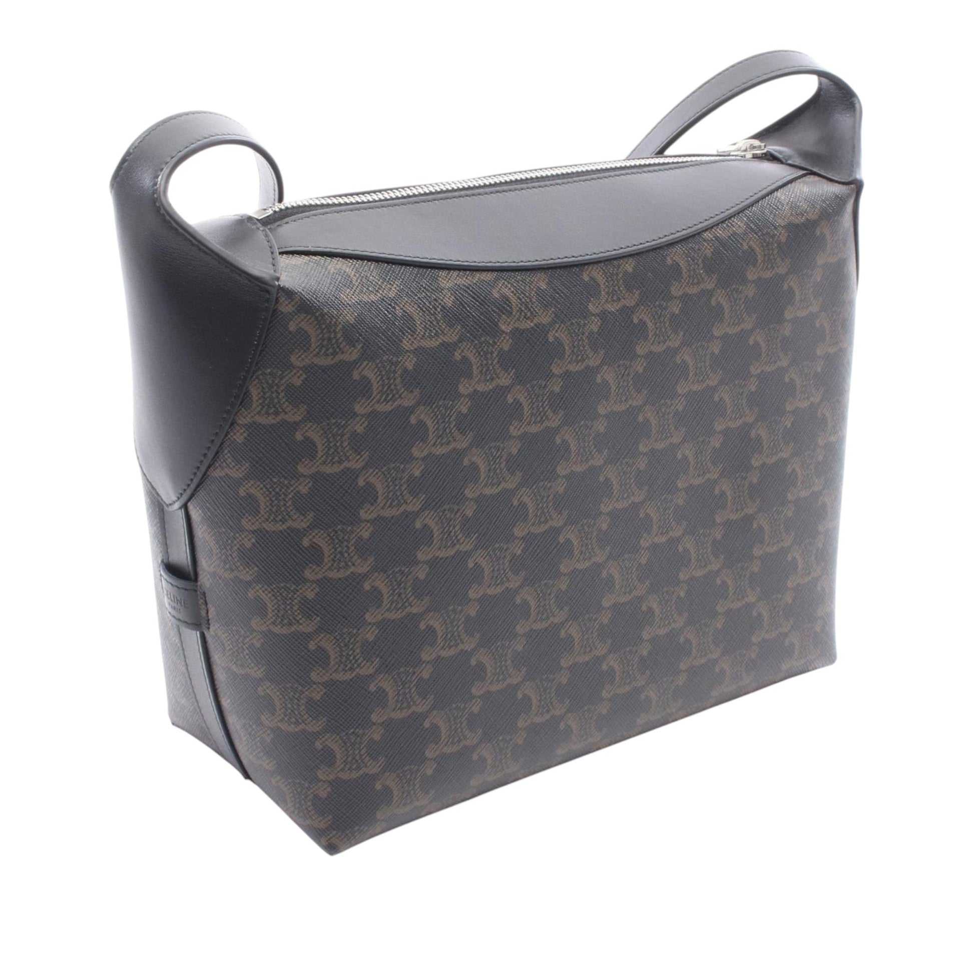 Celine Triomphe Coated Canvas Harry Bag