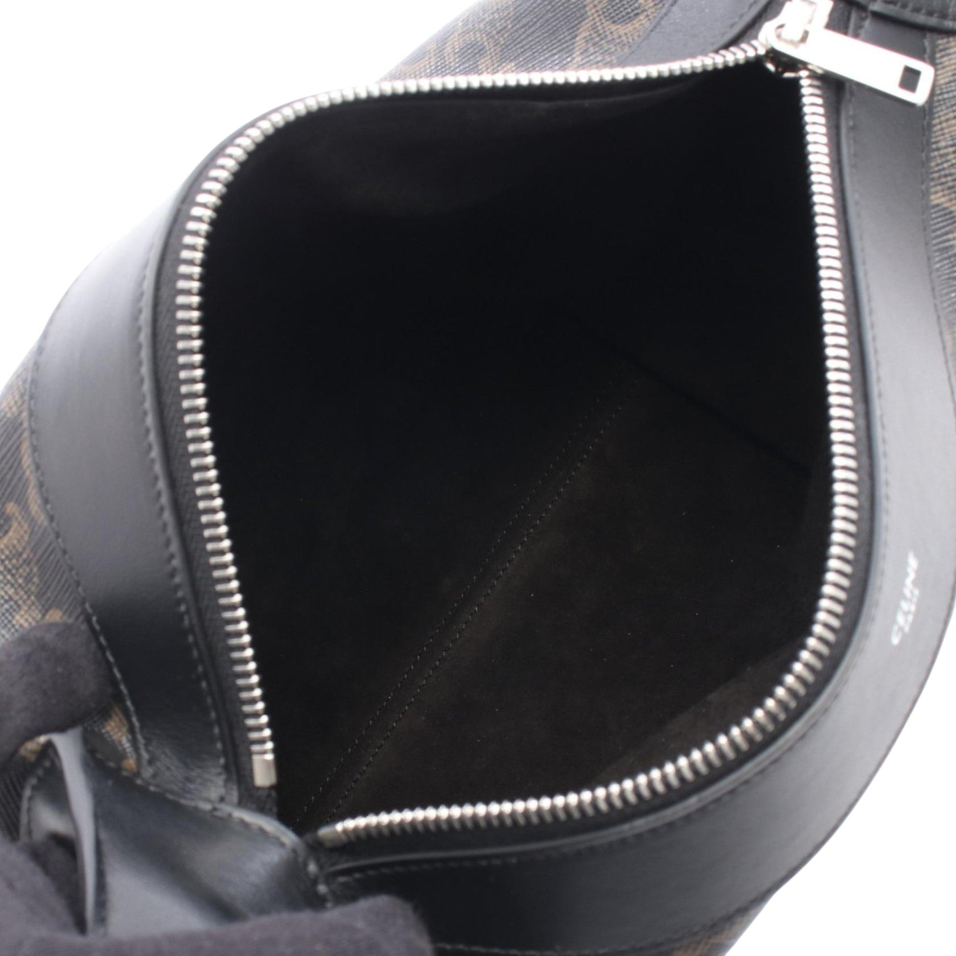 Celine Triomphe Coated Canvas Harry Bag