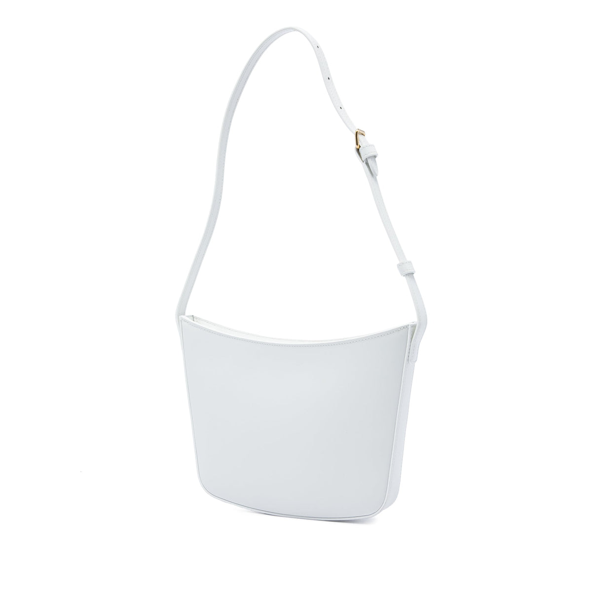 Celine Medium Shiny Calfskin Croque Shoulder Bag