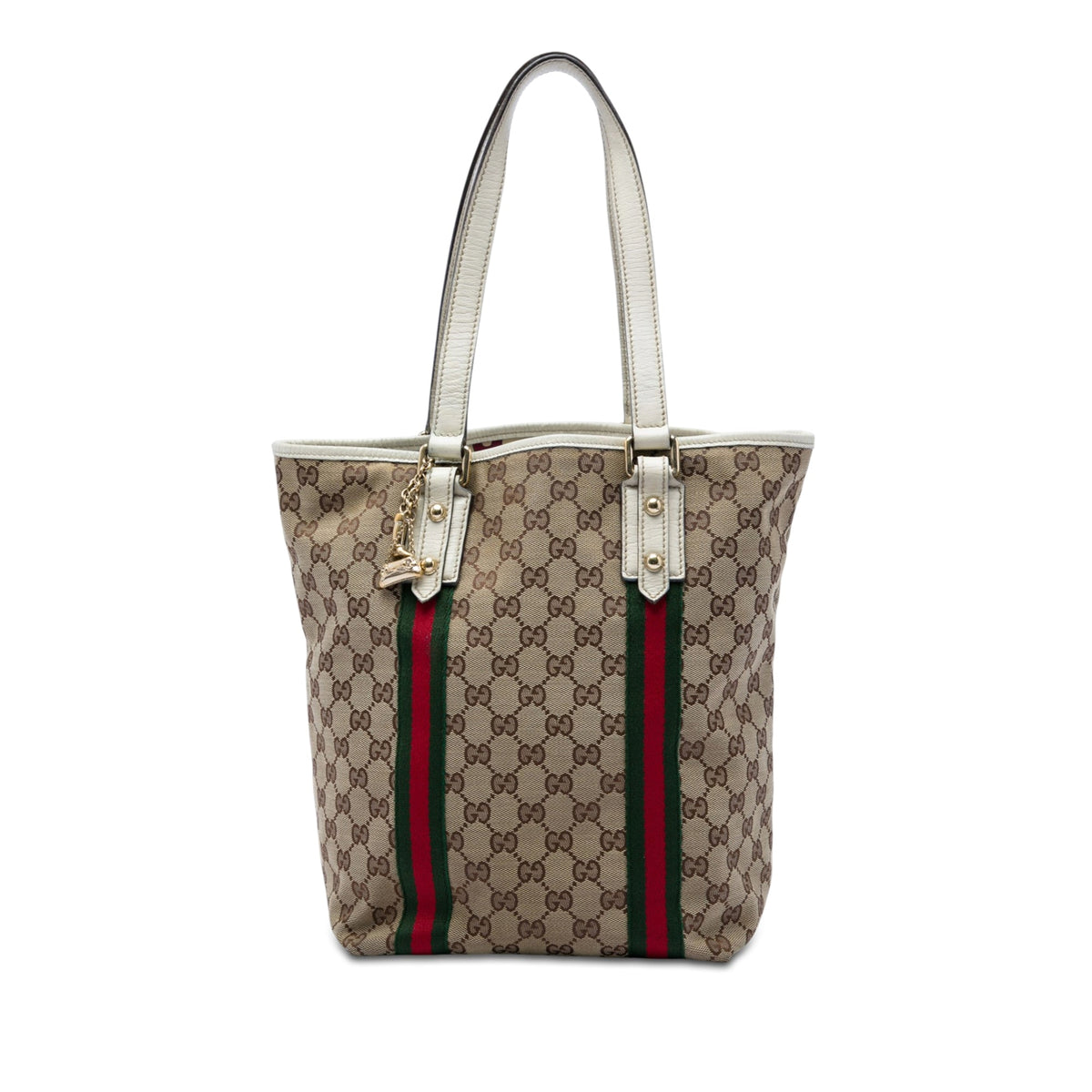 Gucci GG Canvas Web Jolicoeur Tote