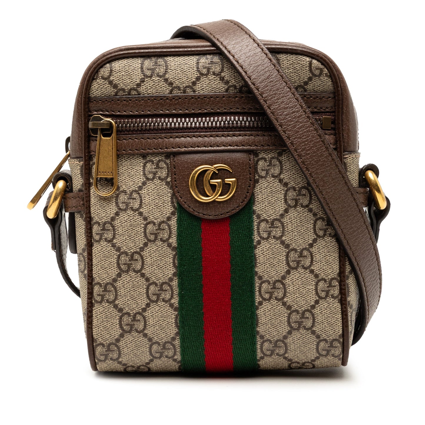 Gucci Mini GG Supreme Web Ophidia Crossbody
