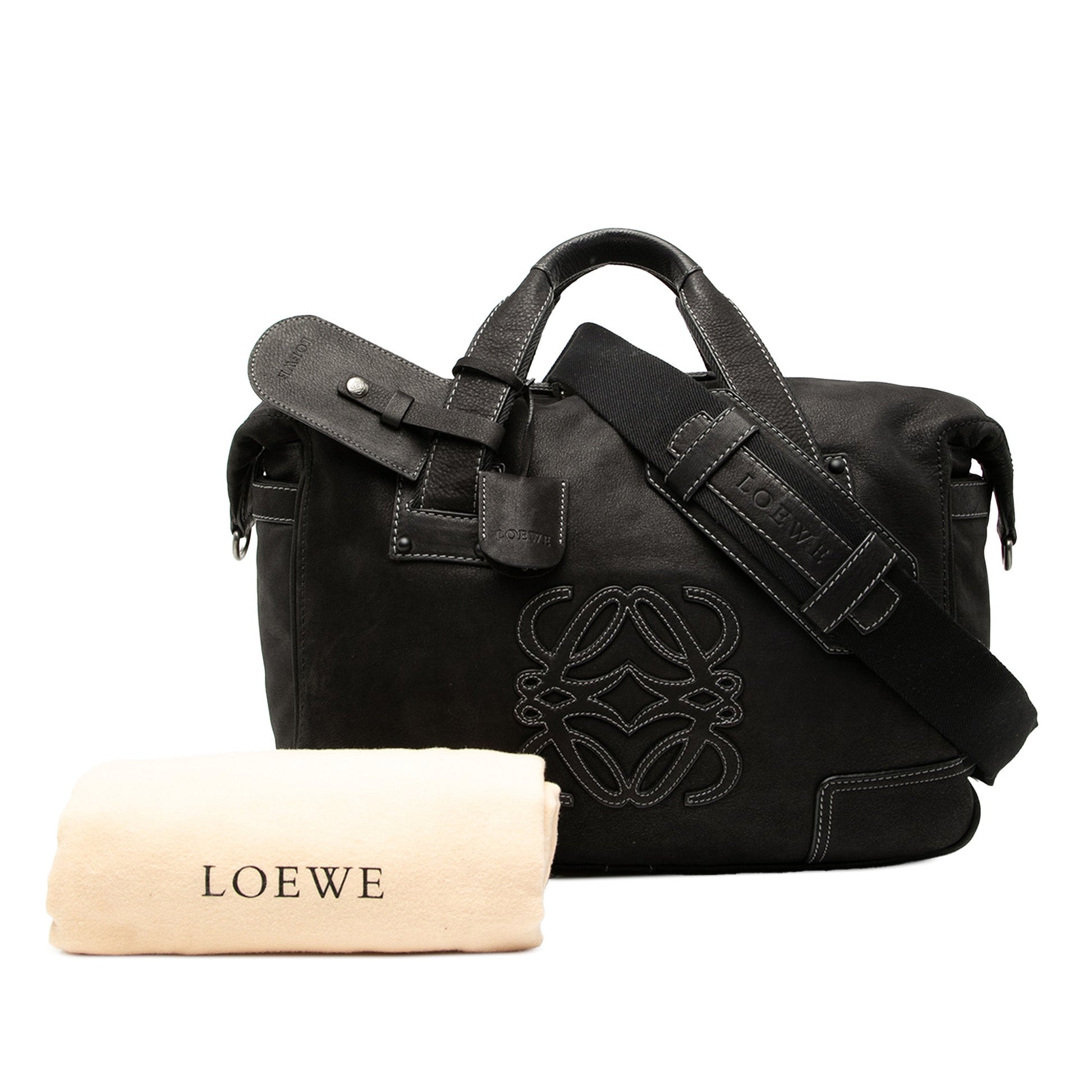 Nubuck Anagram Satchel