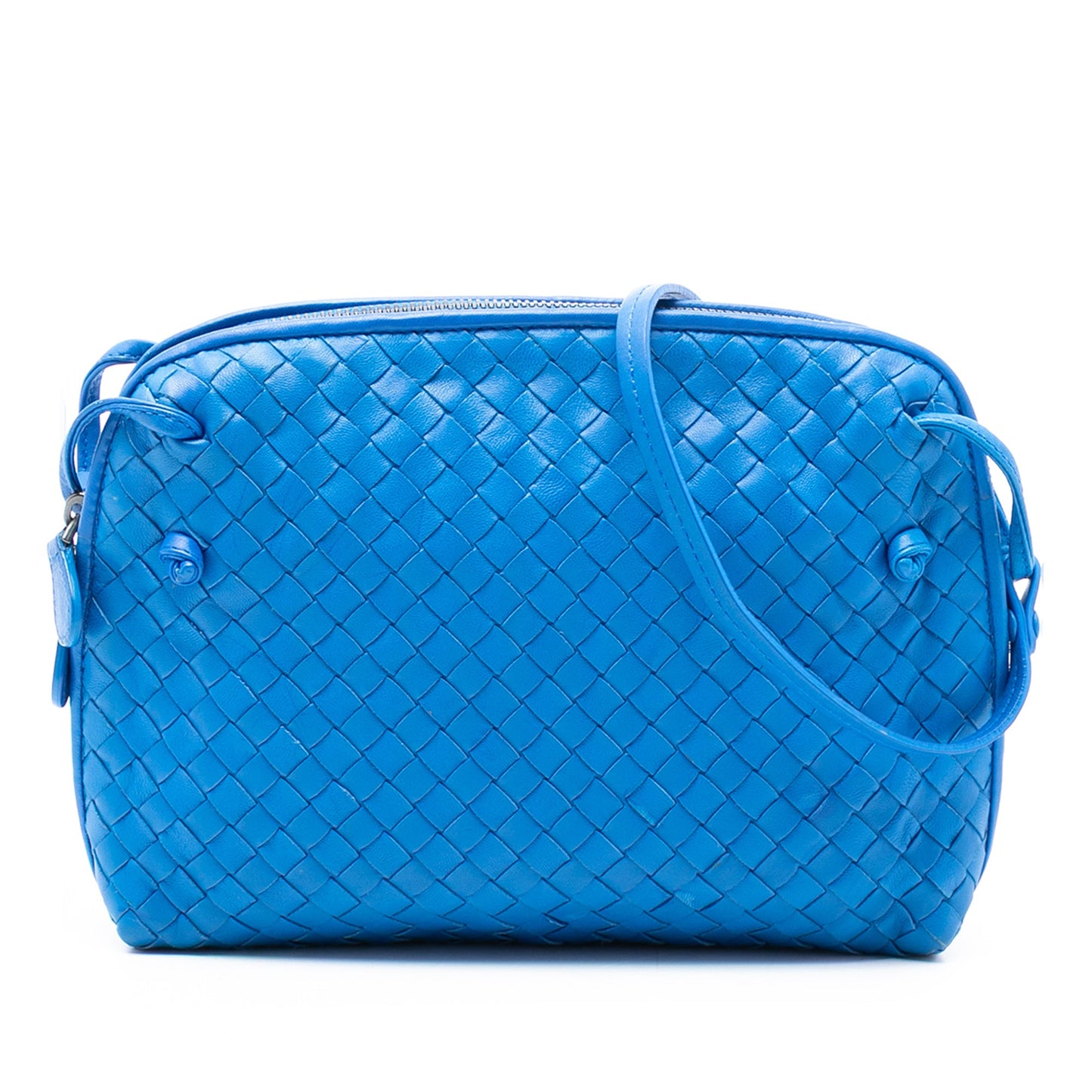 Bottega Veneta Nappa Intrecciato Nodini Crossbody