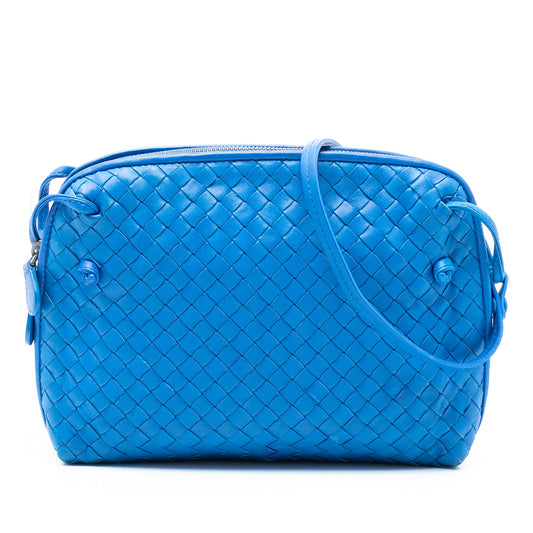 Bottega Veneta Nappa Intrecciato Nodini Crossbody