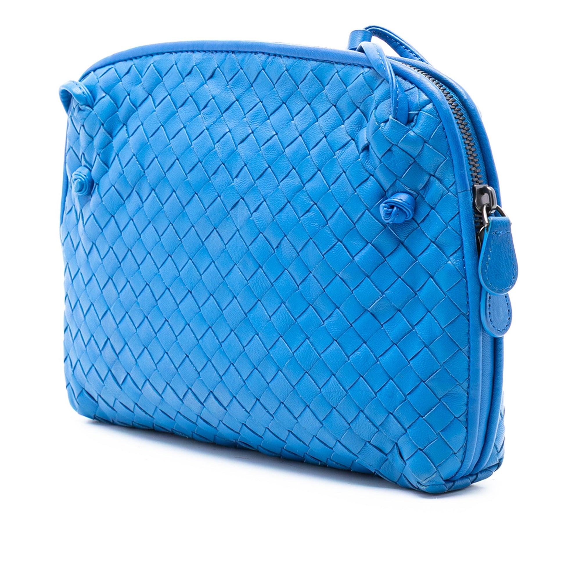 Bottega Veneta Nappa Intrecciato Nodini Crossbody