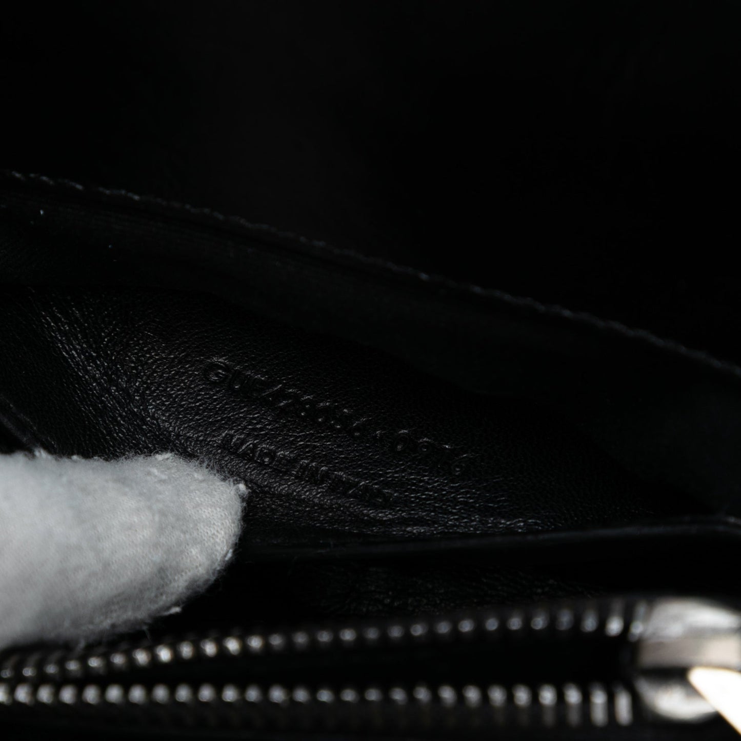 Saint Laurent Medium Quilted Chevron Studded Sheepskin College Satchel