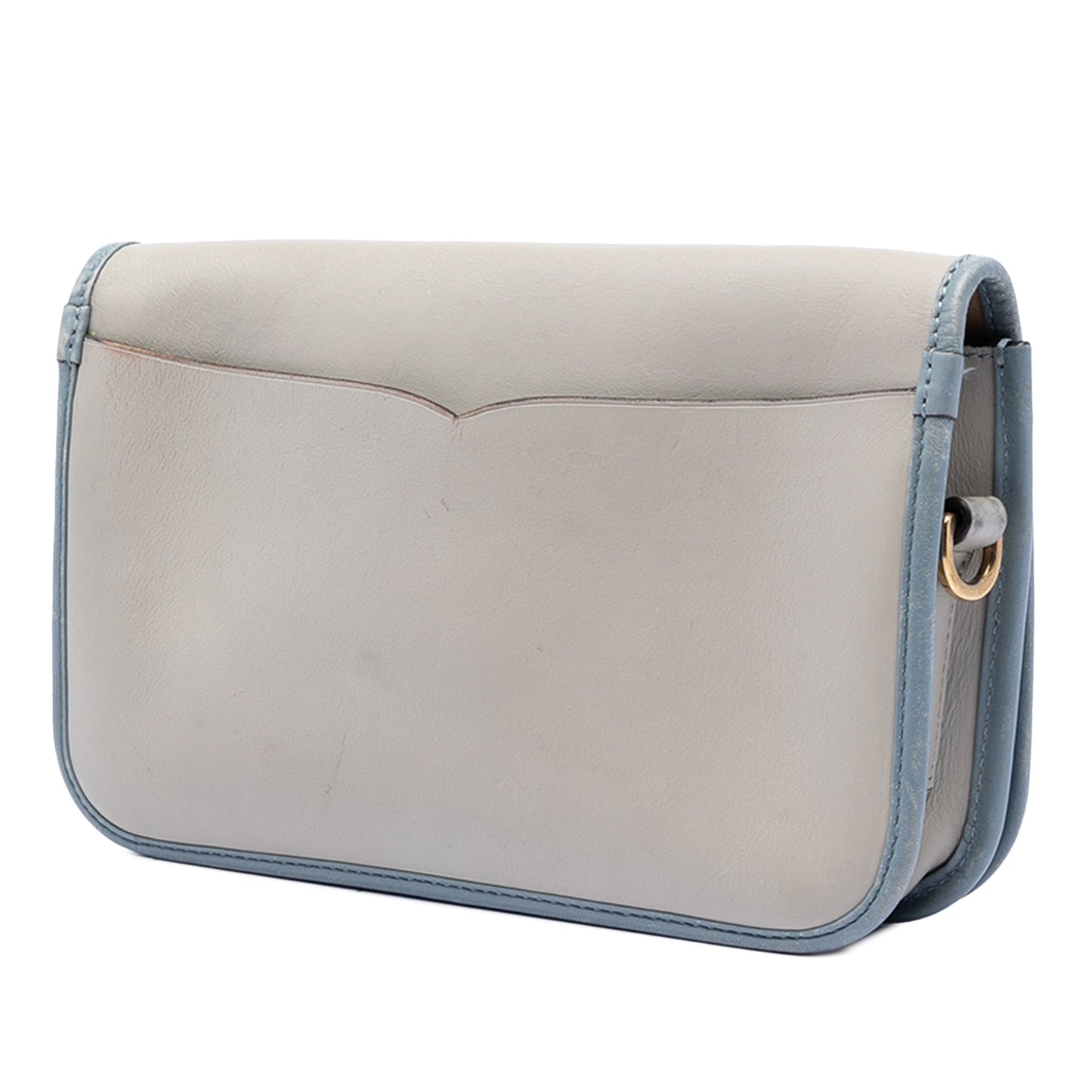 LOEWE Bicolor Leather Anagram Ines Flap Crossbody