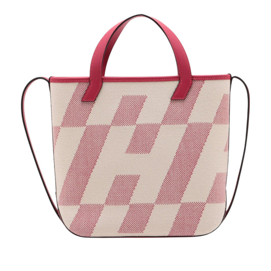 Hermès Toile and Swift Cabas H en Biais 27