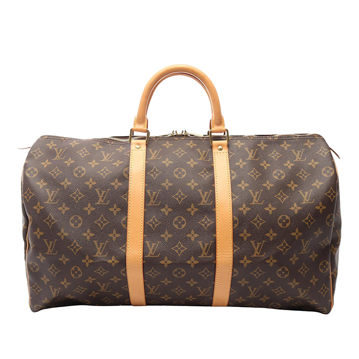 Louis Vuitton Monogram Keepall 50 — Brown