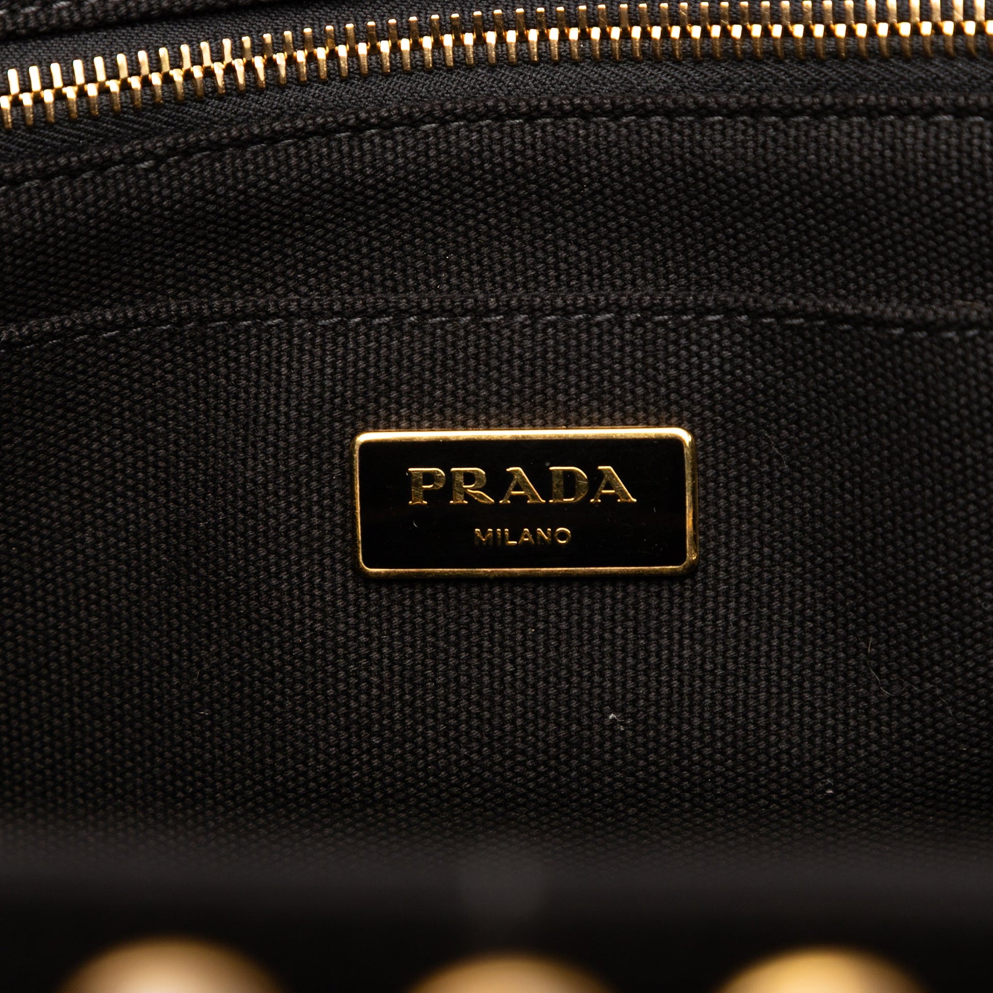 Prada Canvas Canapa Bijoux Satchel