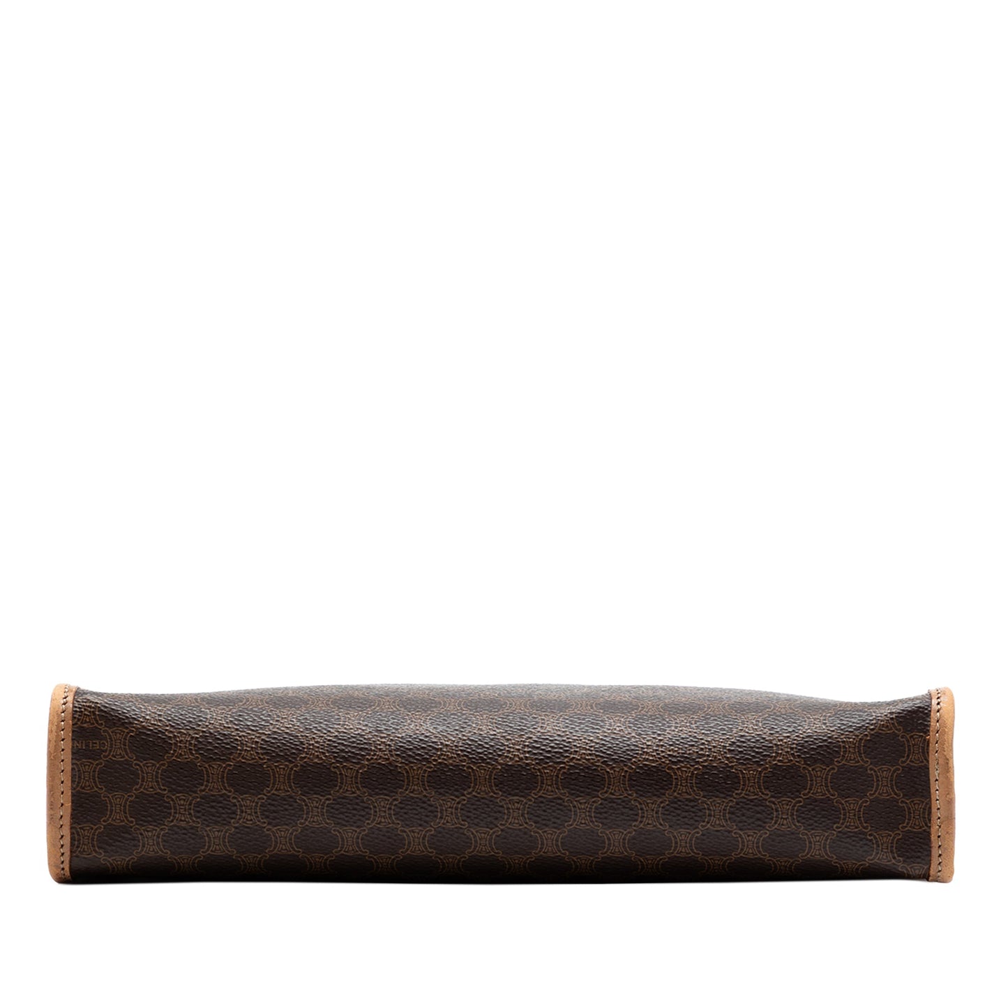 Celine Macadam Coated Canvas Clutch