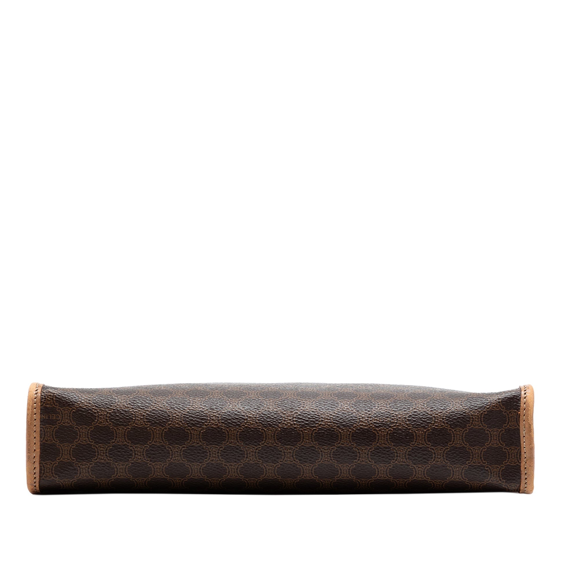 Celine Macadam Coated Canvas Clutch