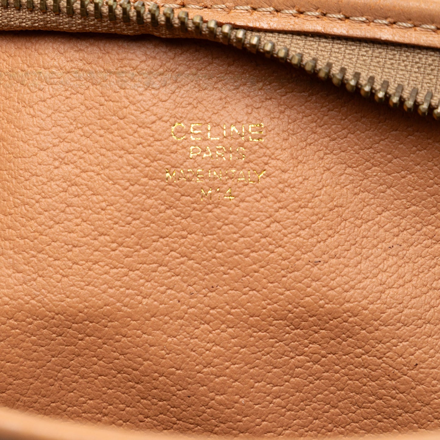 Celine Macadam Coated Canvas Clutch