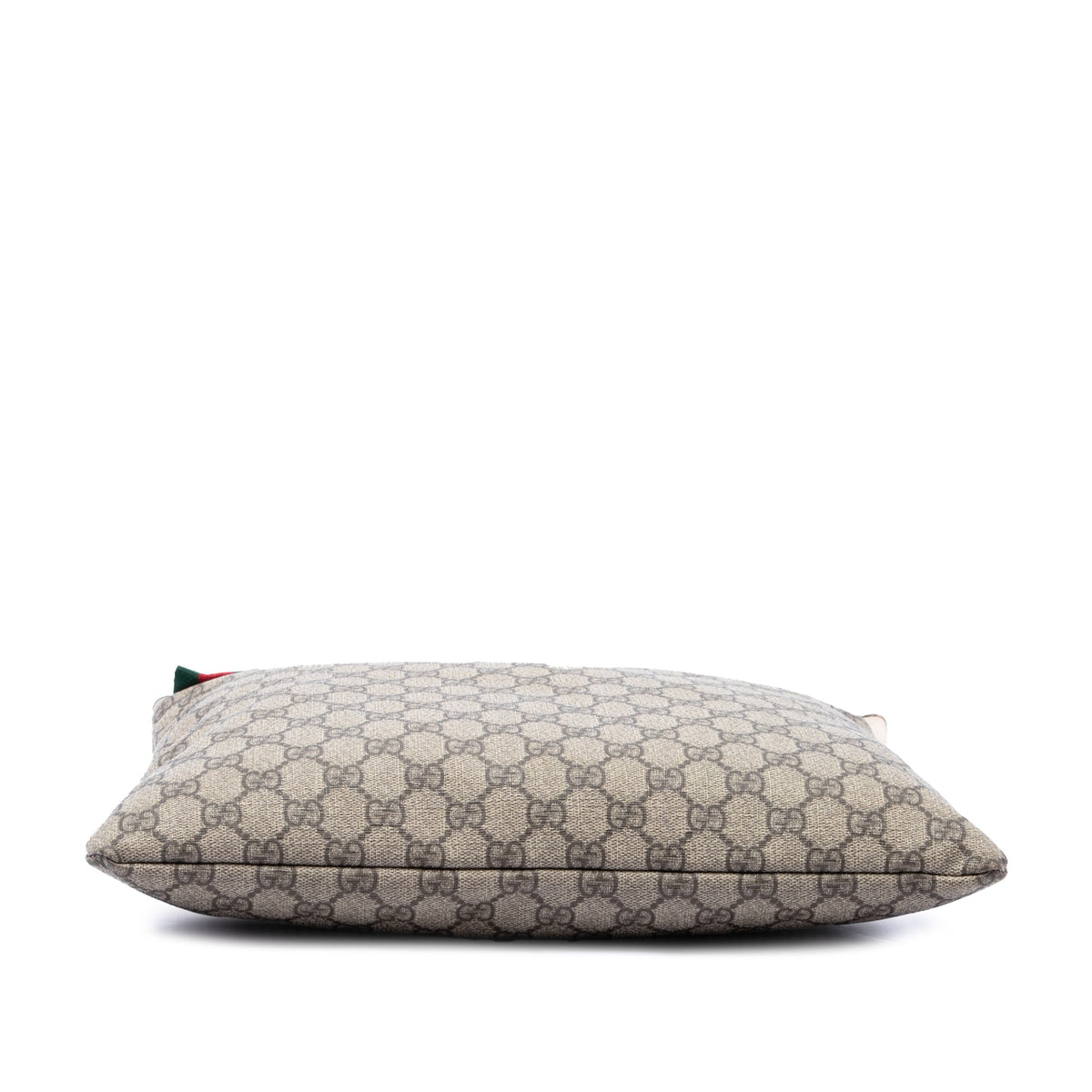 Gucci GG Supreme Web Crossbody — Beige