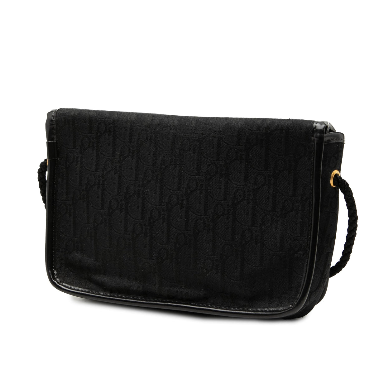 Dior Diorissimo Trotter Canvas Flap Crossbody