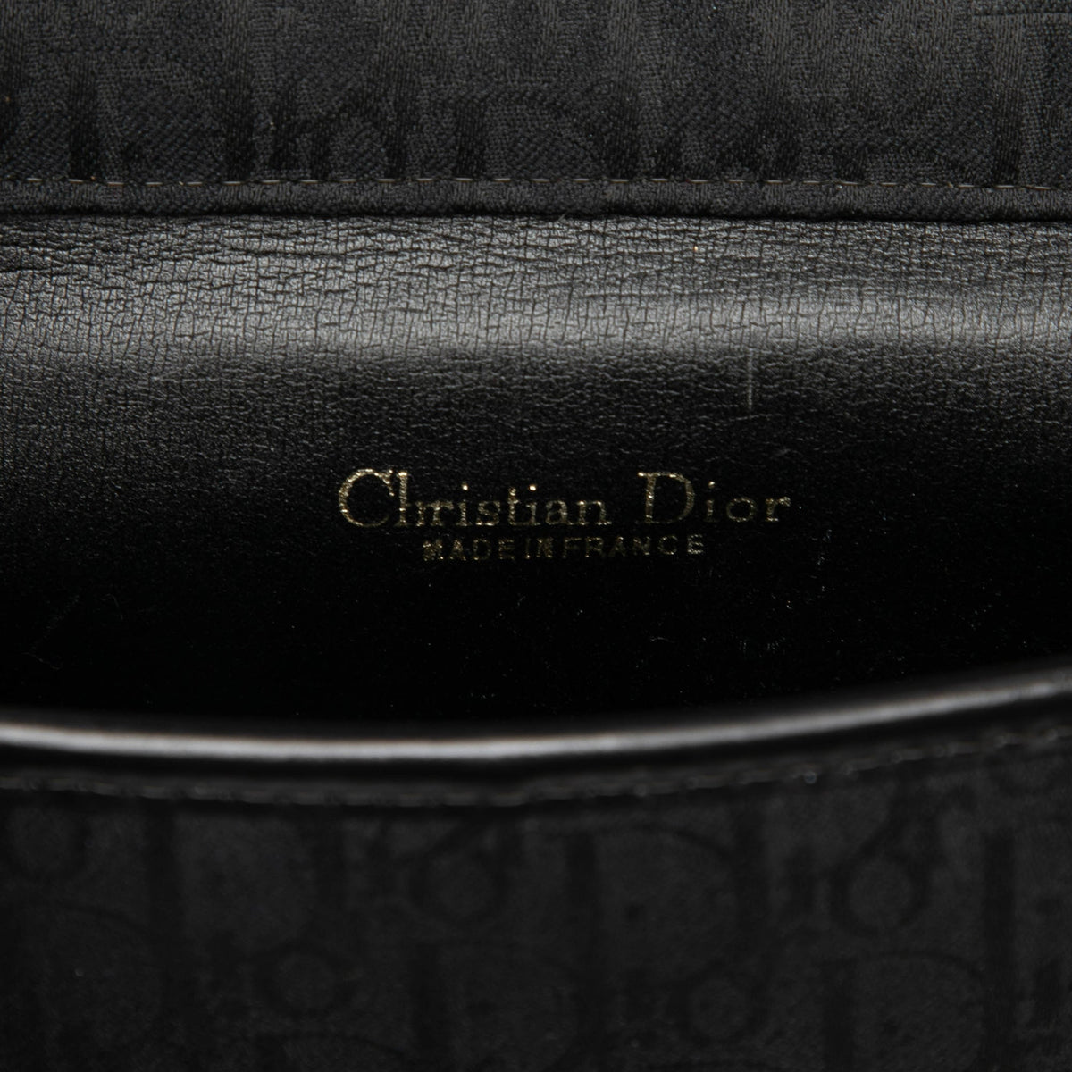 Dior Diorissimo Trotter Canvas Flap Crossbody