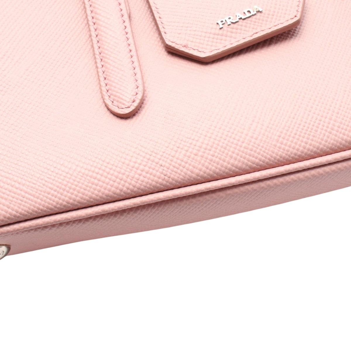 Prada Small Saffiano Cuir Double Handle Satchel