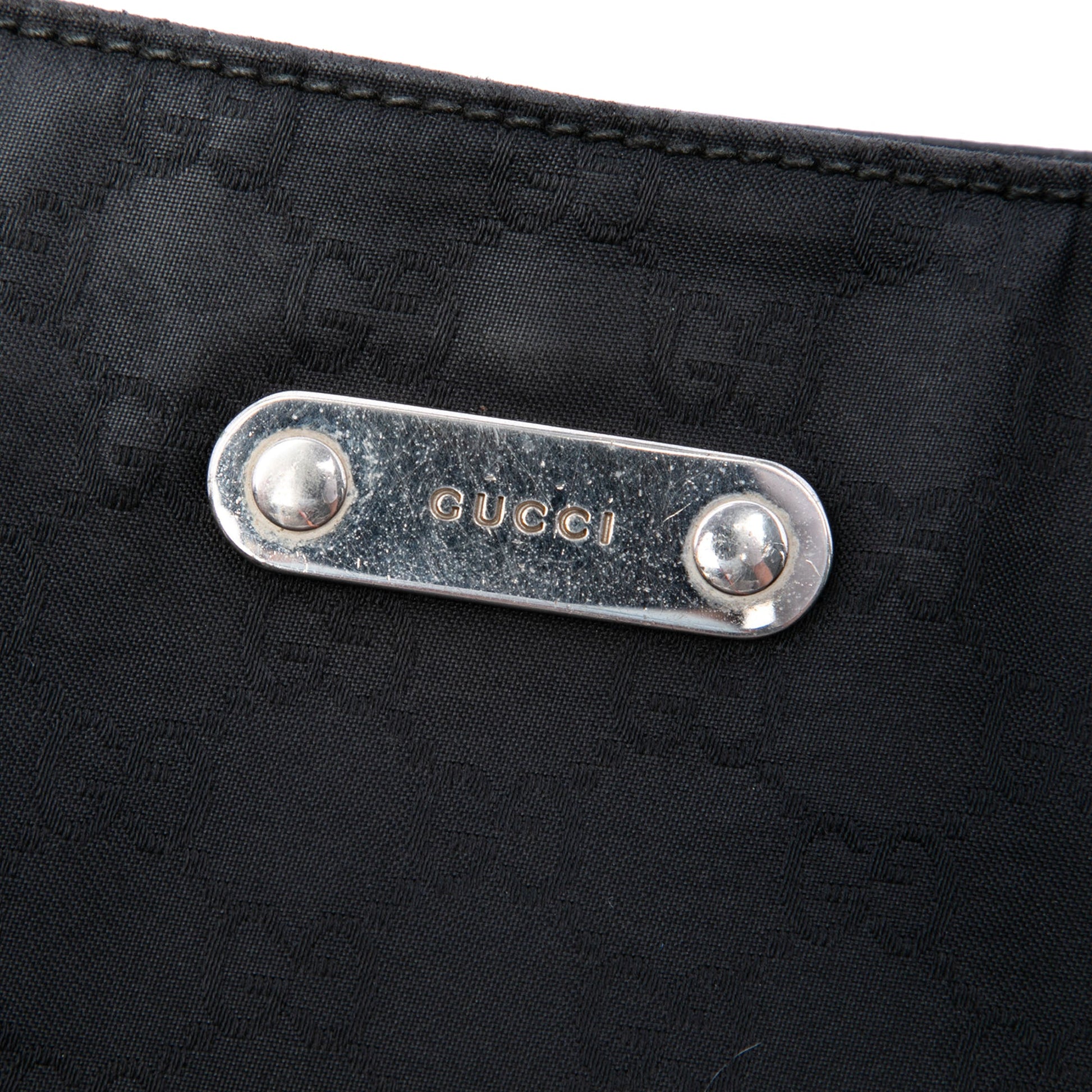 Gucci GG Denim Shoulder Bag