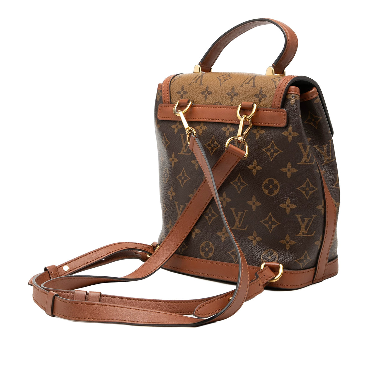 Louis Vuitton Monogram Reverse Dauphine Backpack PM