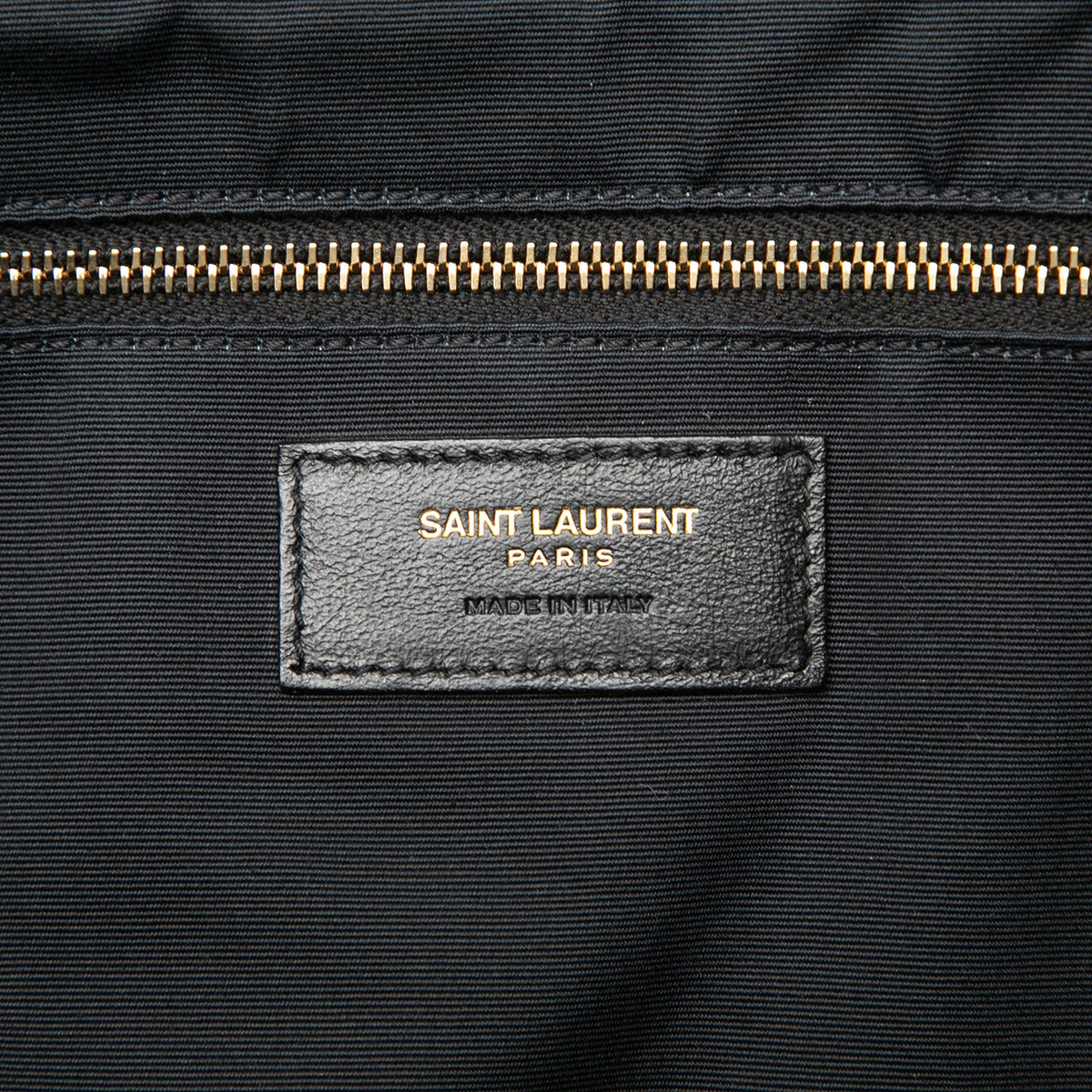 Saint Laurent Maxi Quilted Lambskin Icare Shopping Tote — Black