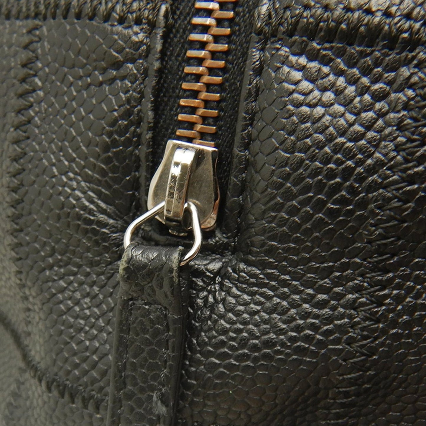 Chanel Chocolate Bar Caviar Shoulder Bag