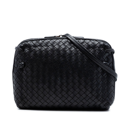Bottega Veneta Nappa Intrecciato Nodini Crossbody