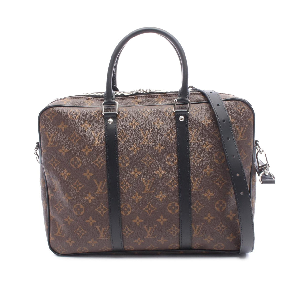 Louis Vuitton Monogram Macassar Porte Documents Voyage