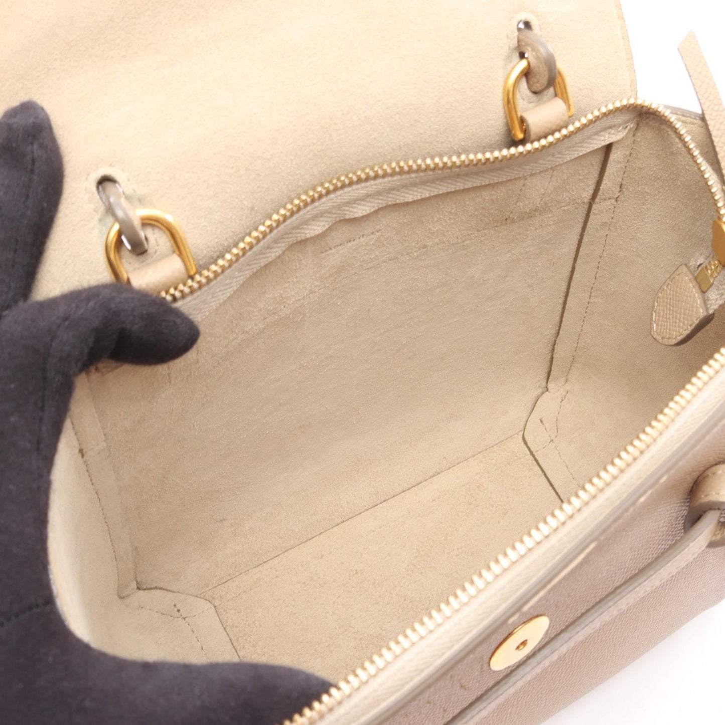 Celine Nano Grained Calfskin Belt Bag