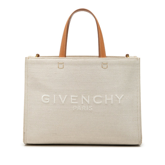 Givenchy Small Canvas G Tote Shopping Bag