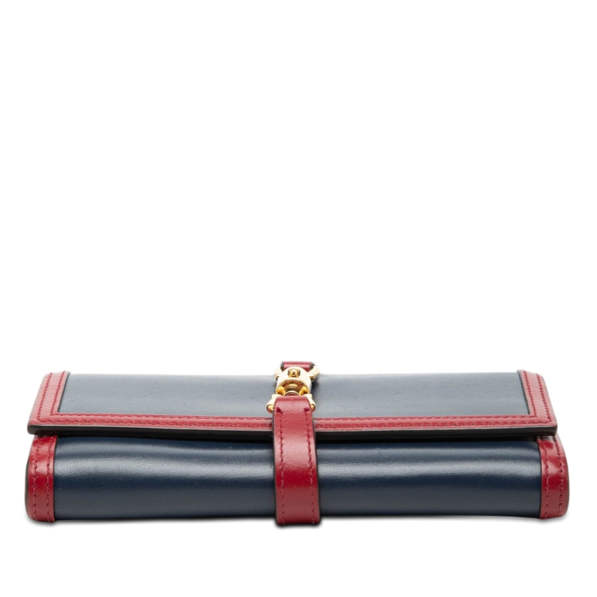 Gucci Bicolor Calfskin Jackie 1961 Wallet On Chain