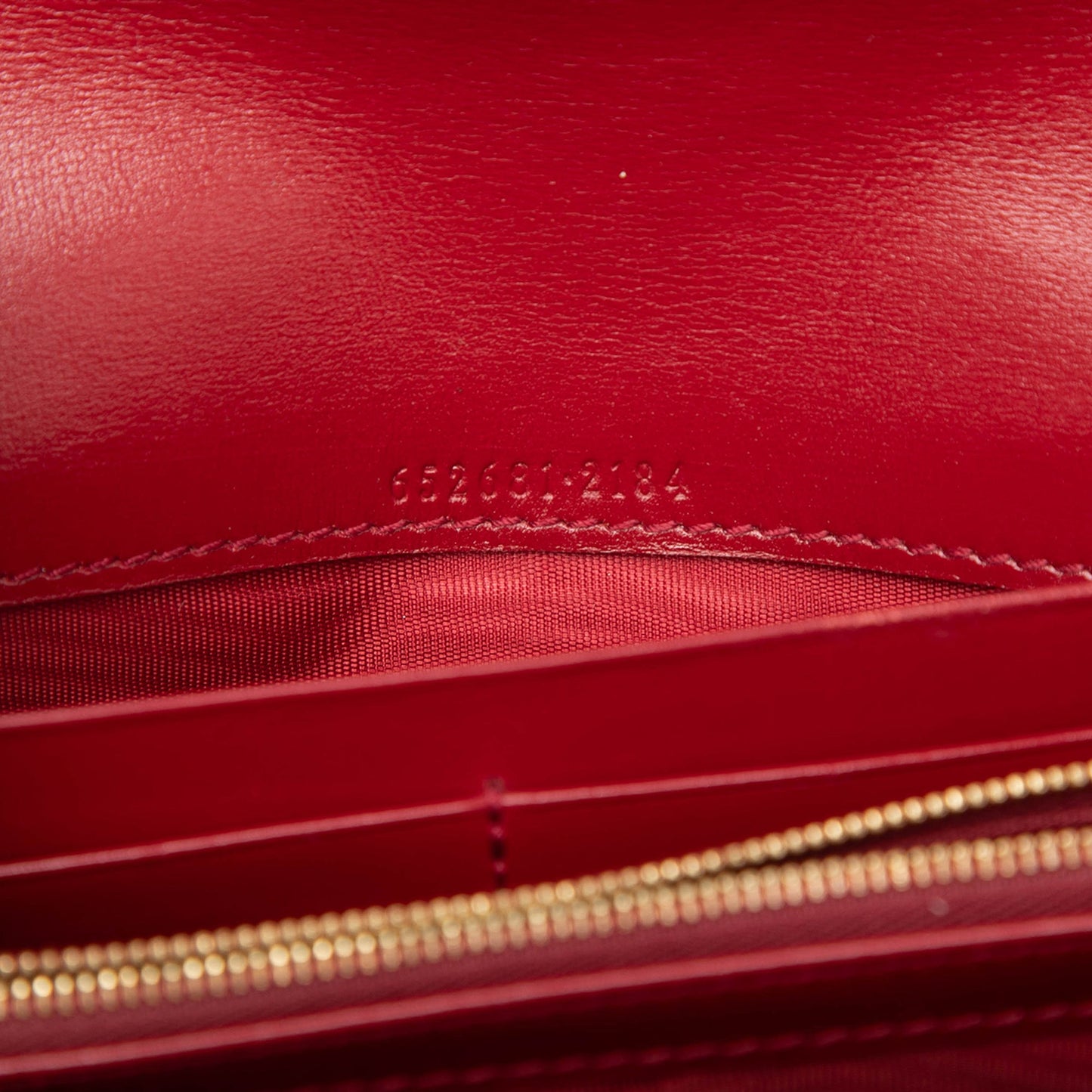 Gucci Bicolor Calfskin Jackie 1961 Wallet On Chain