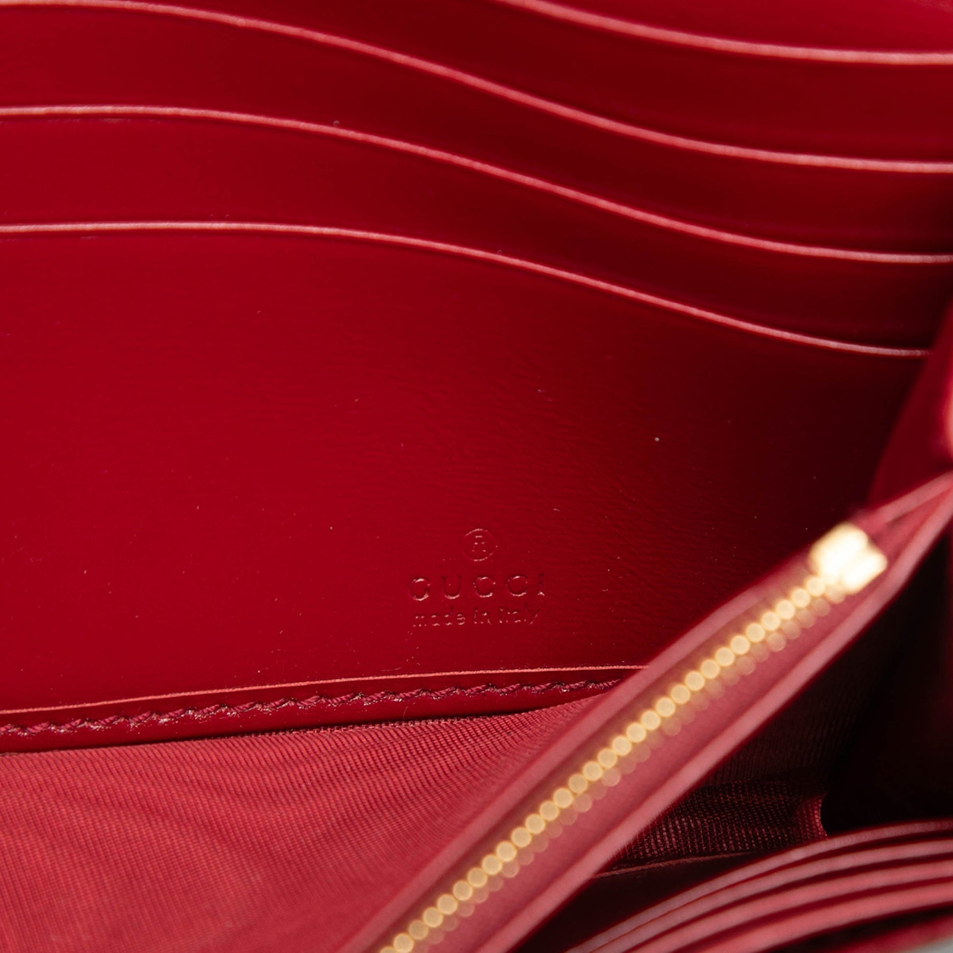 Gucci Bicolor Calfskin Jackie 1961 Wallet On Chain