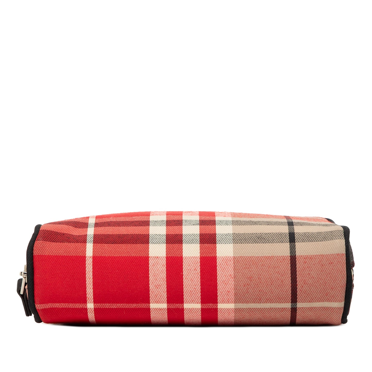 Burberry Plaid Canvas Handbag