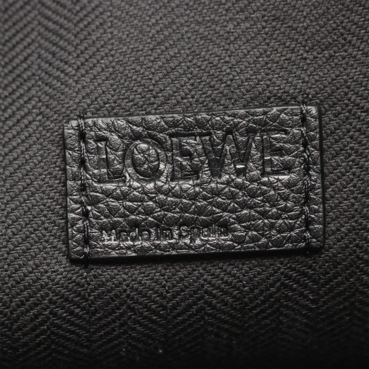 LOEWE Leather Loop Tote Bag