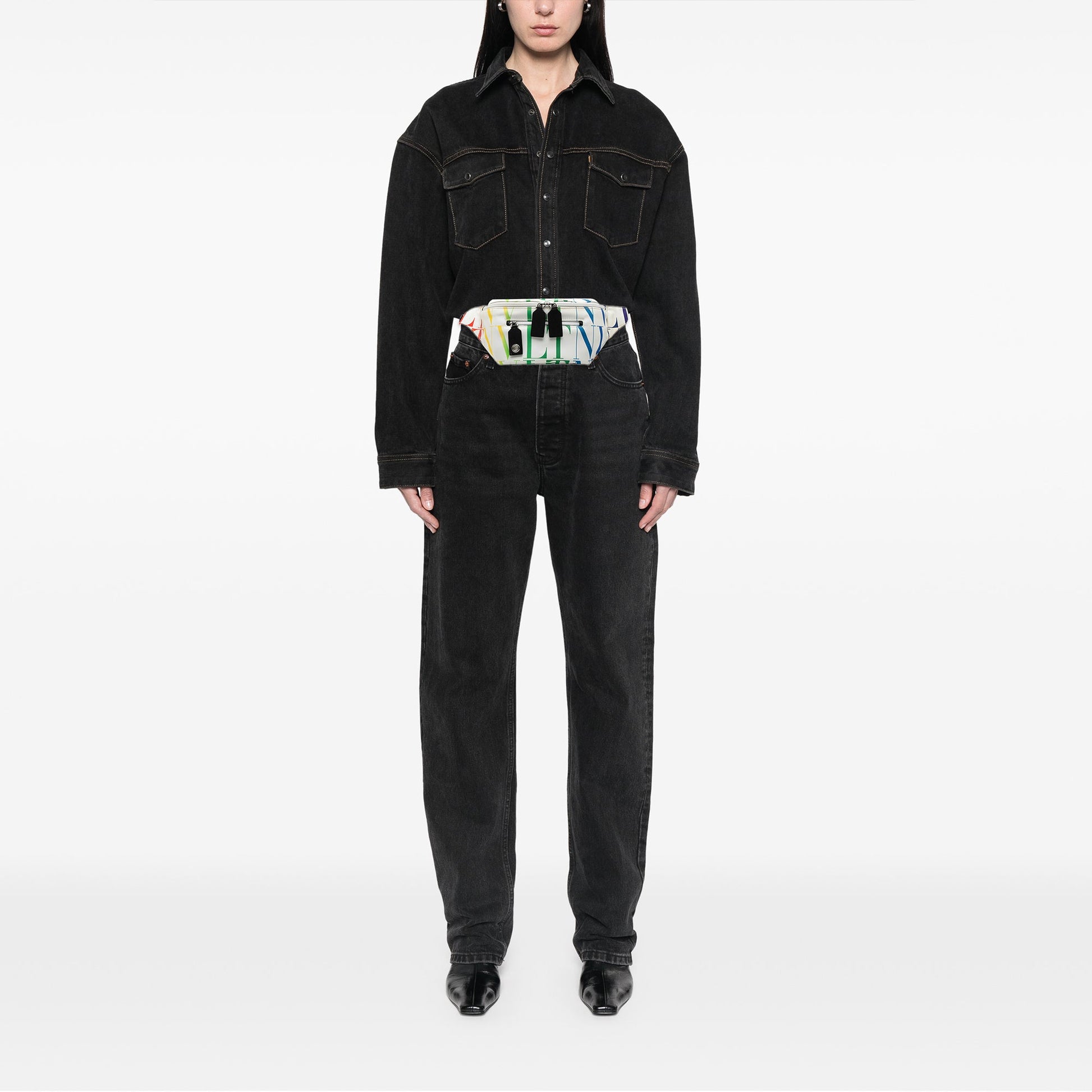Valentino Nylon VLTN Times Belt Bag