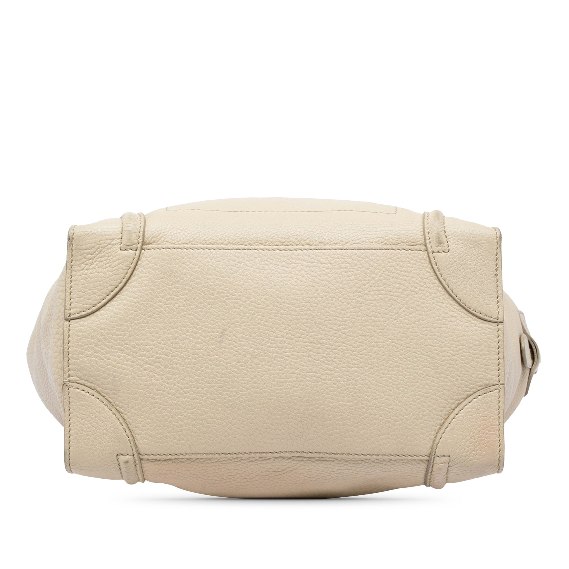 Celine Mini Drummed Calfskin Luggage Tote